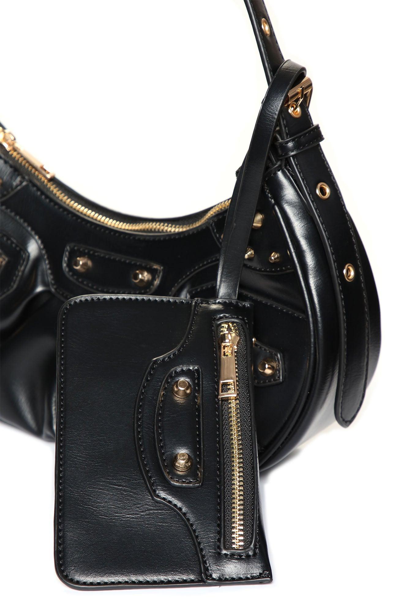 Icon Living Handbag - Black Product Image