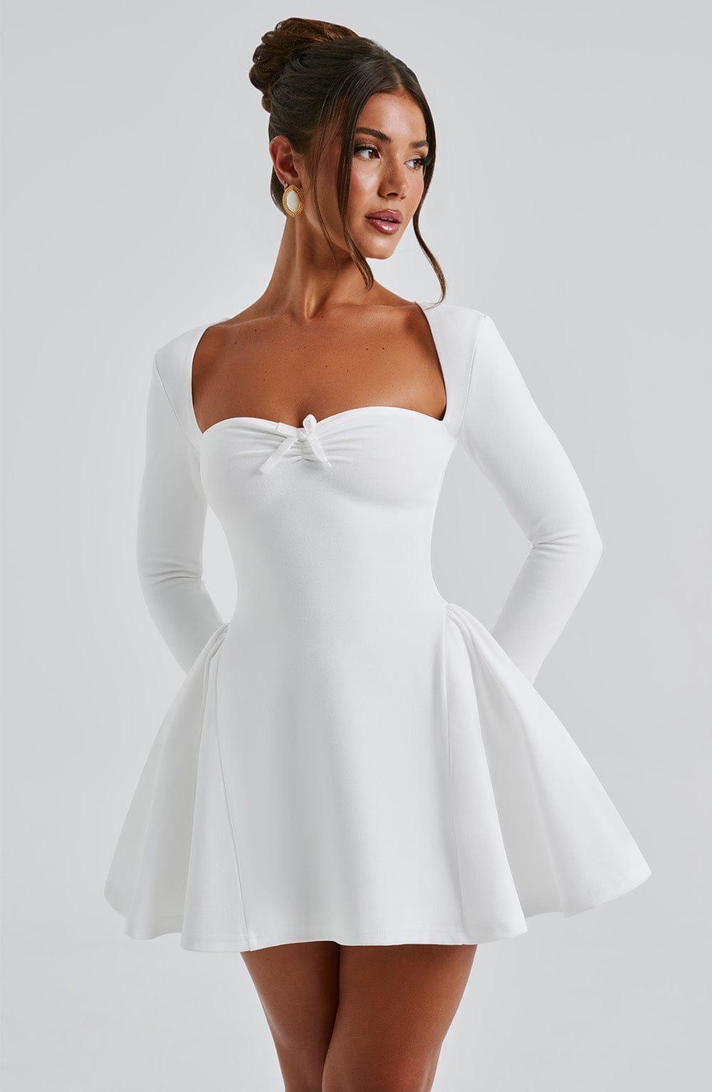 Megan Mini Dress - Ivory Product Image