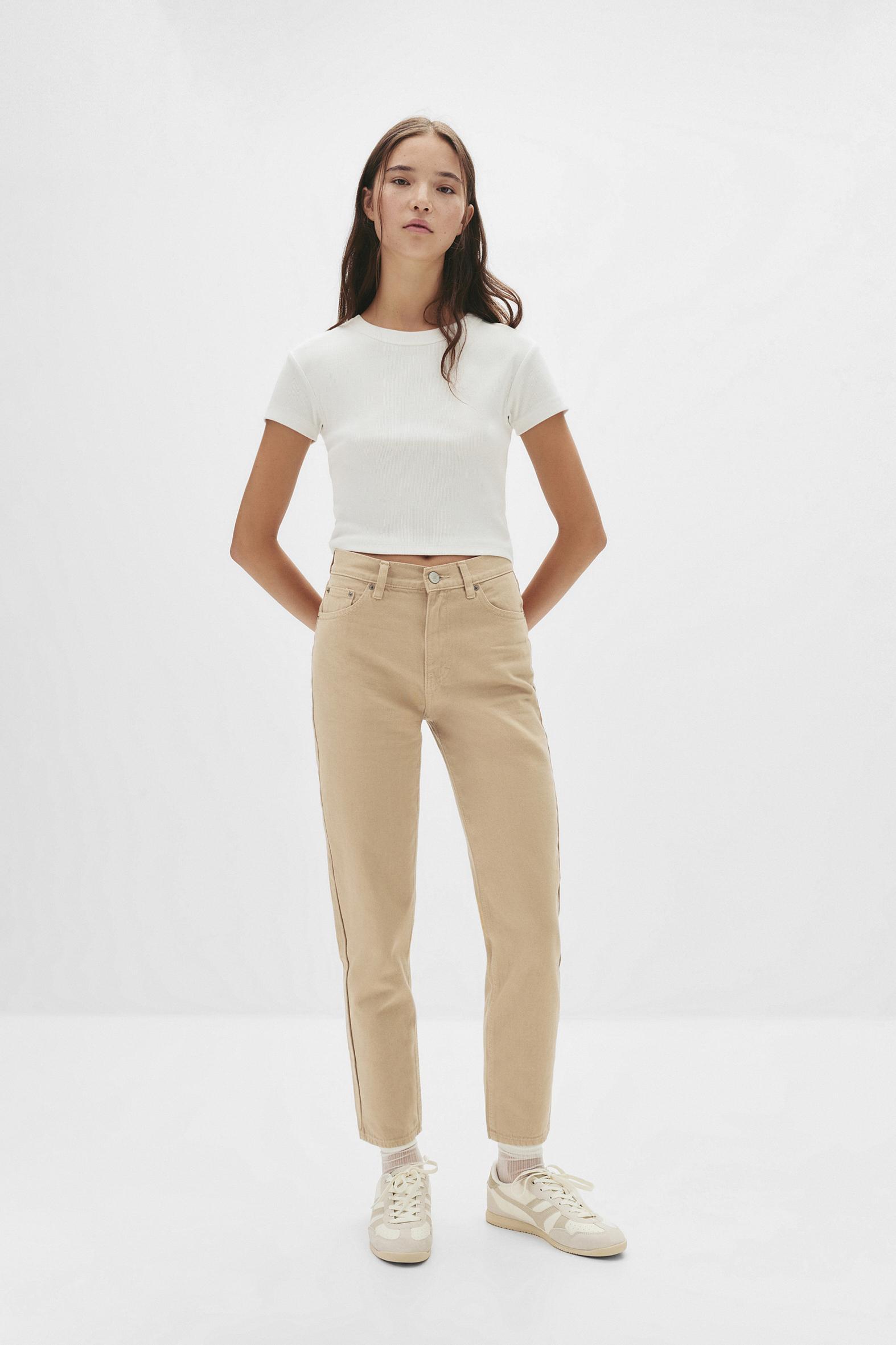 High-waist mom jeans Product Image