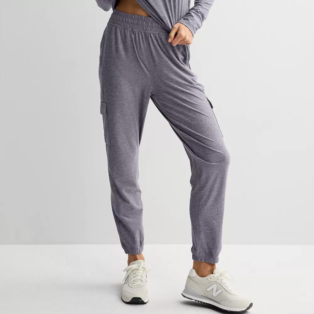 Women's FLX Wander Cargo Joggers, Size: Medium Long, Pink Sand Product Image