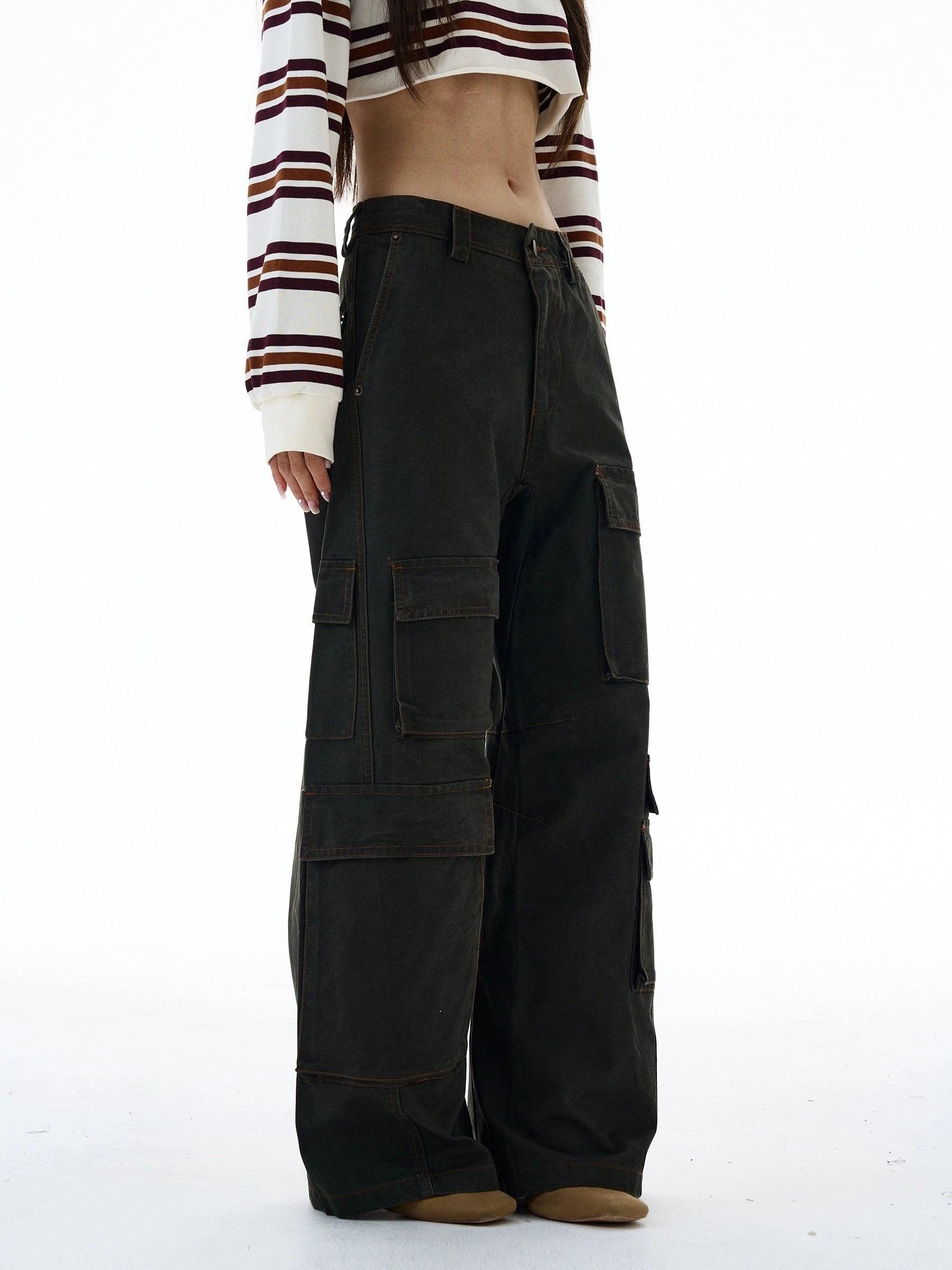 RT No. 20014 MULTI-POCKET CARGO PANTS Product Image