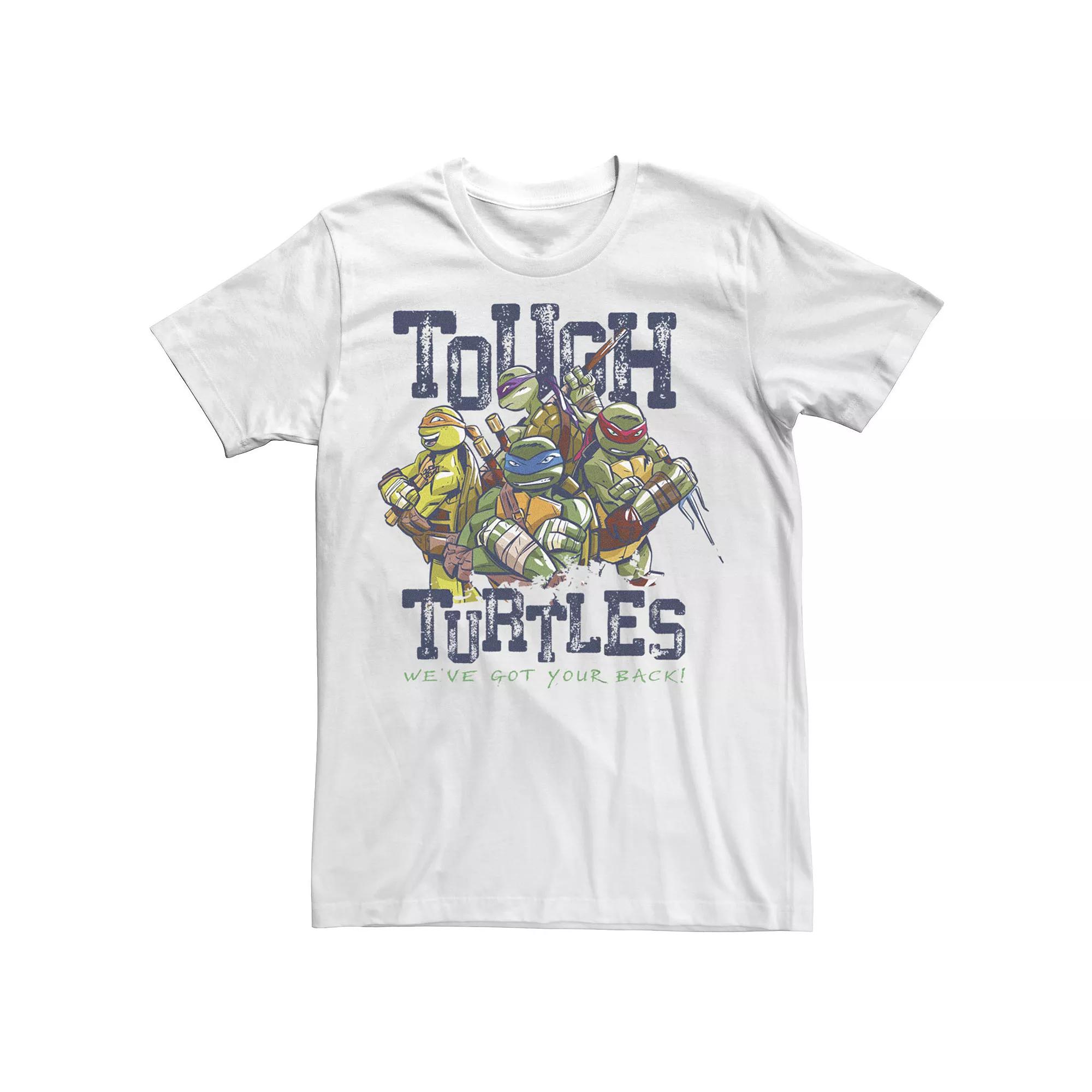 Men's Teenage Mutant Ninja Turtles Tough Turtles Graphic Tee, Size: Small, White Product Image