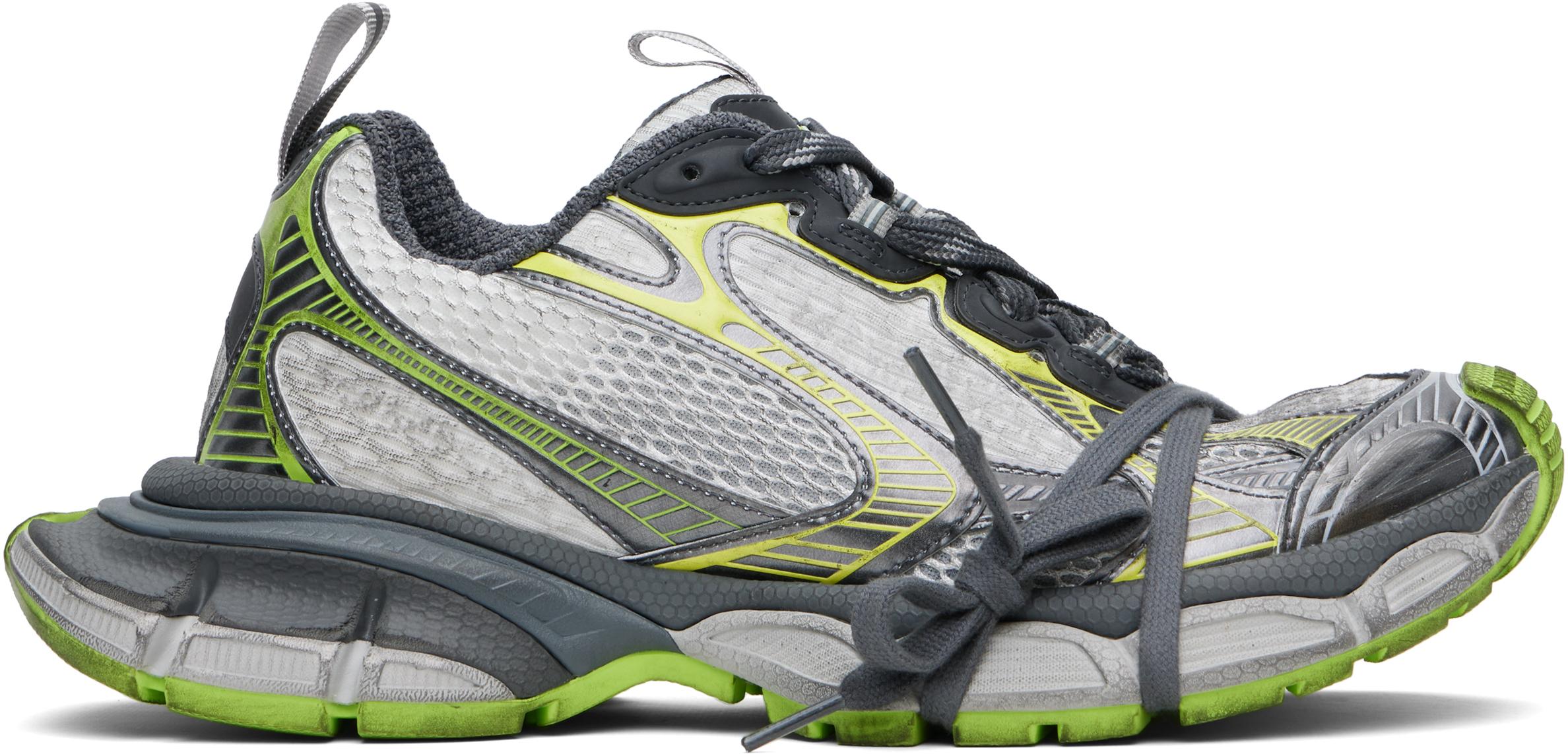 BALENCIAGA Multicolor Mesh And Rubber 3xl Sneakers Product Image