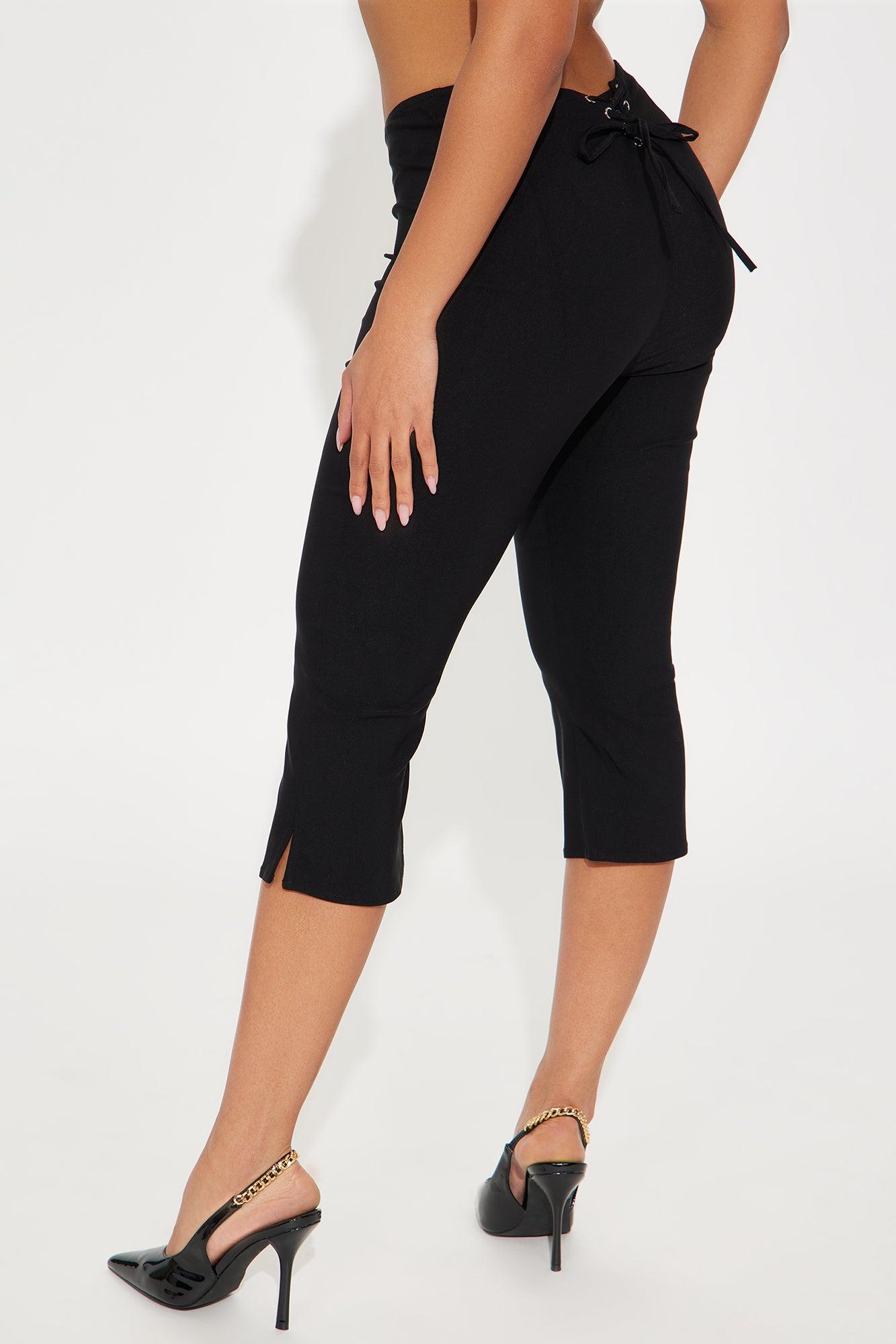 Tell Me Nothing Capri Legging - Black Product Image