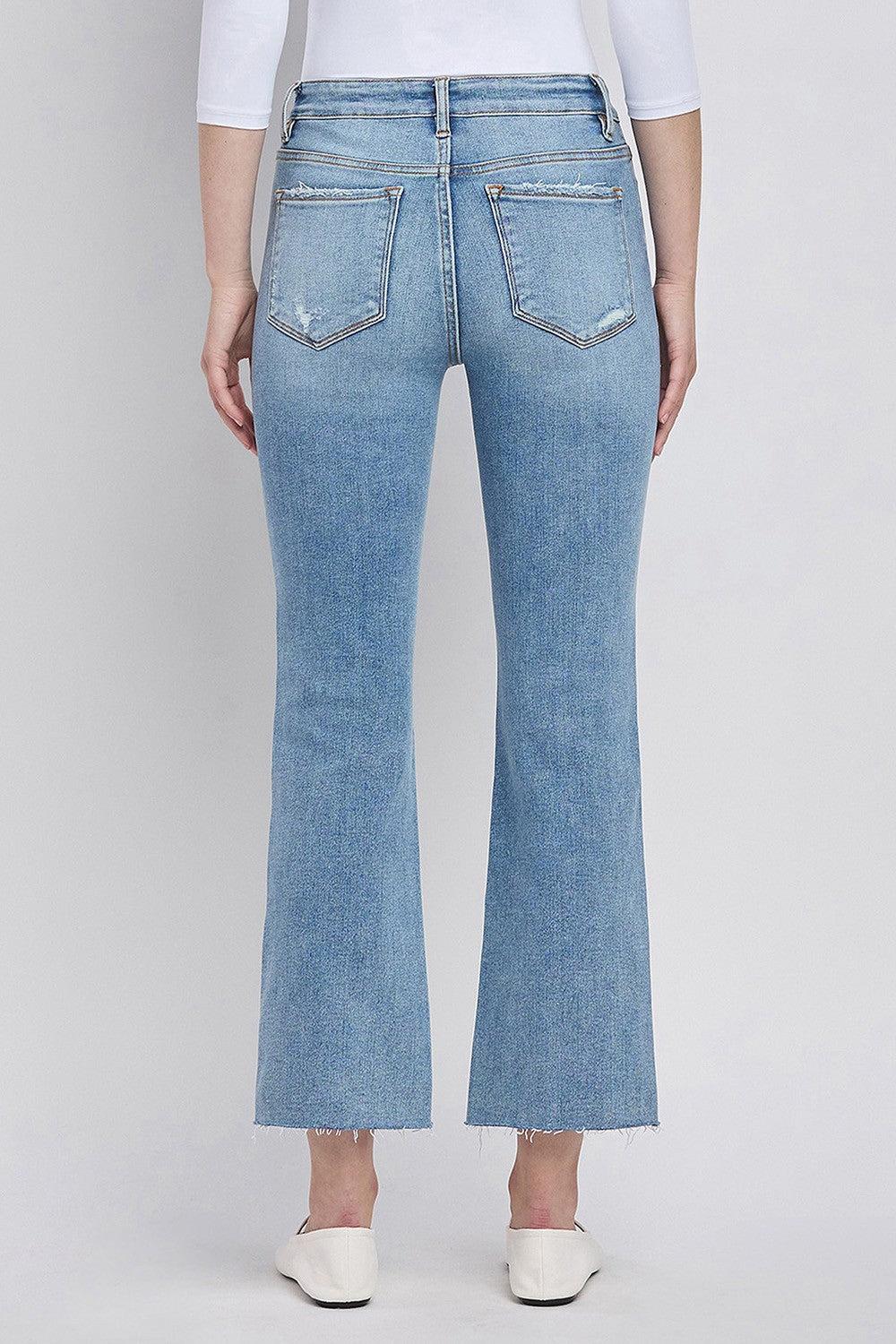 High Rise Kick Flare Jean Product Image