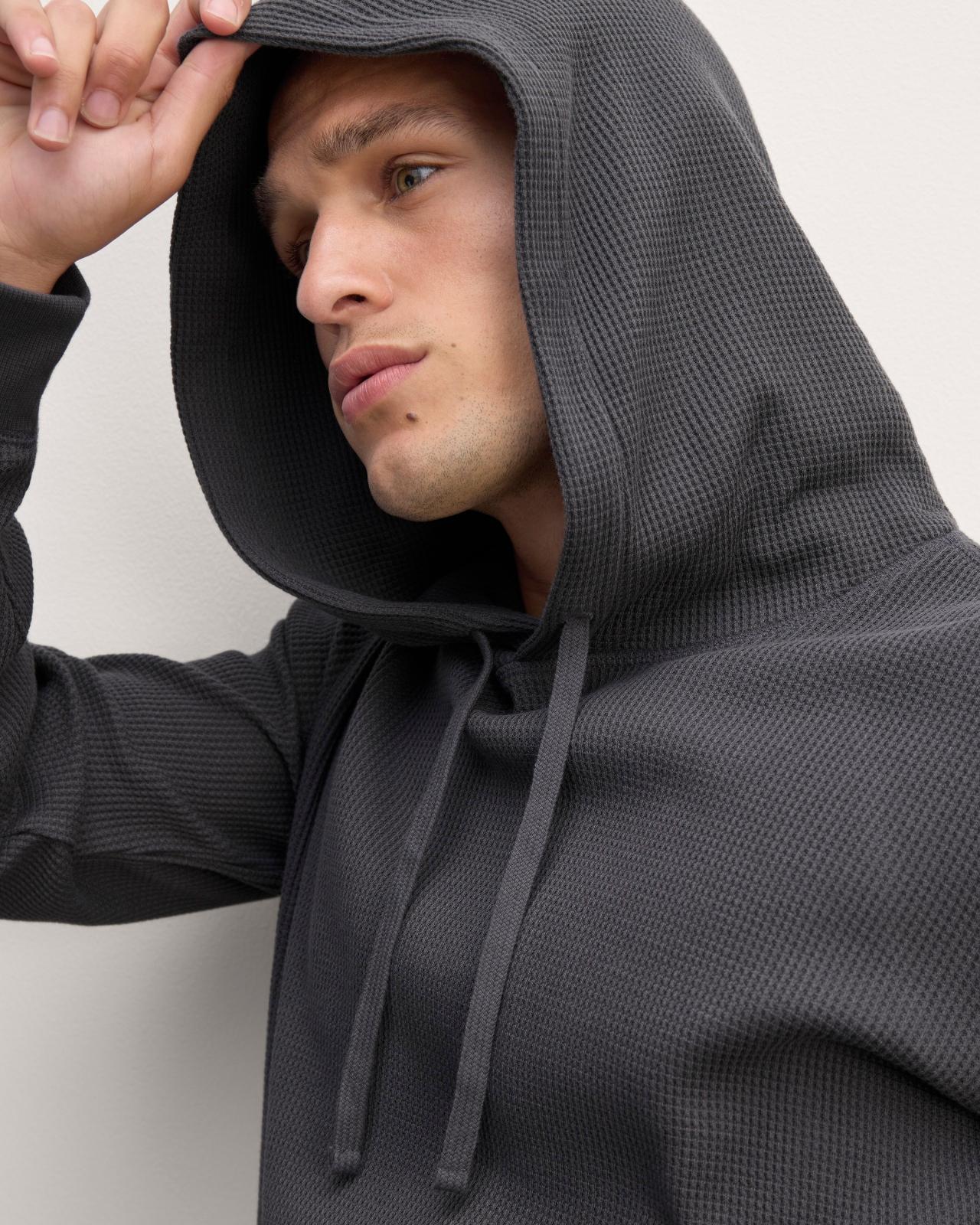 Mens Waffle-Knit Hoodie by Everlane Product Image