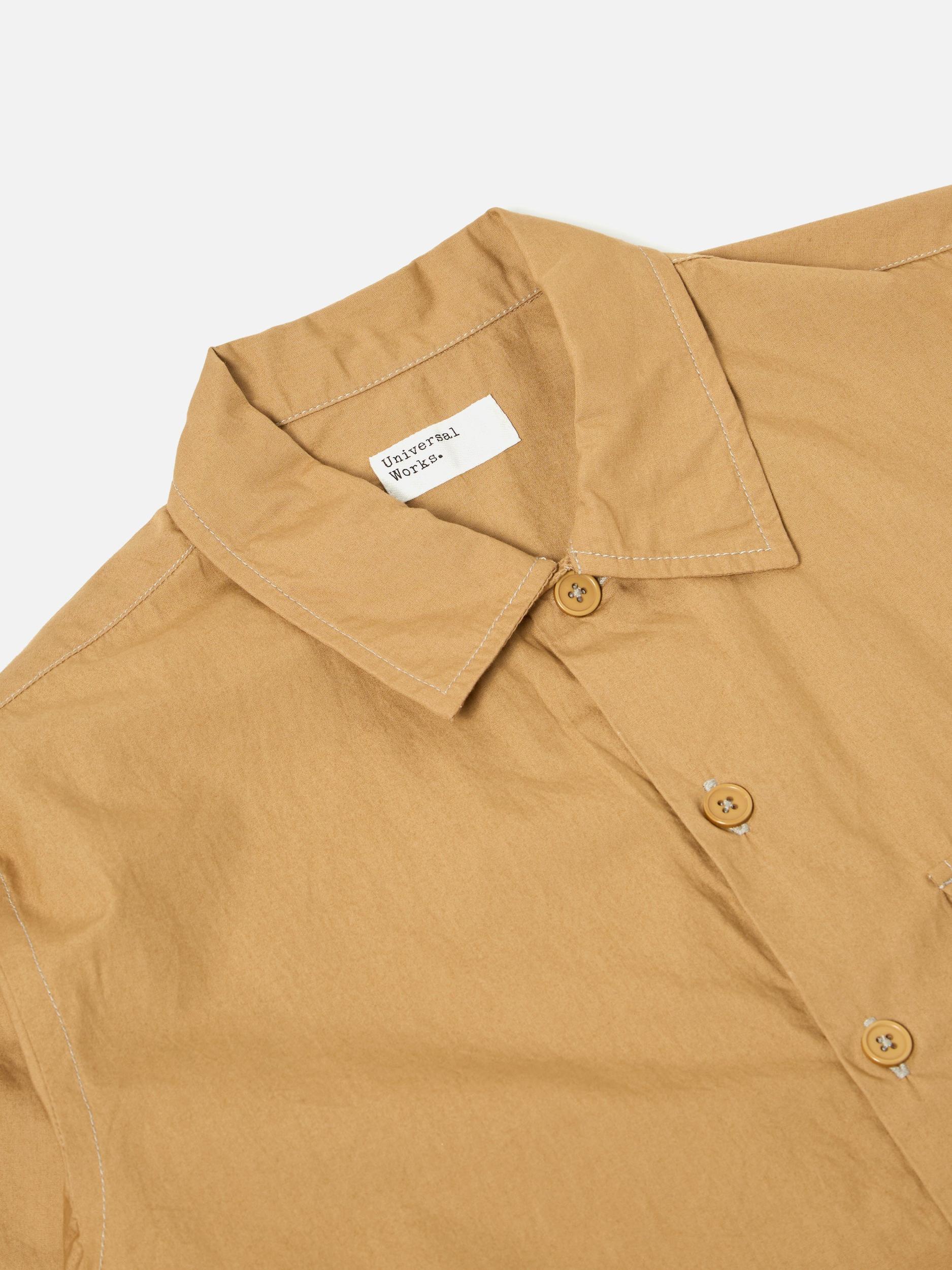 Sand Broad Cloth Field Shirt Product Image