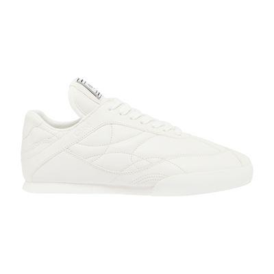 CHLOÉ Womens Chloe Kick Brand-patch Leather Low-top Trainers In White Product Image