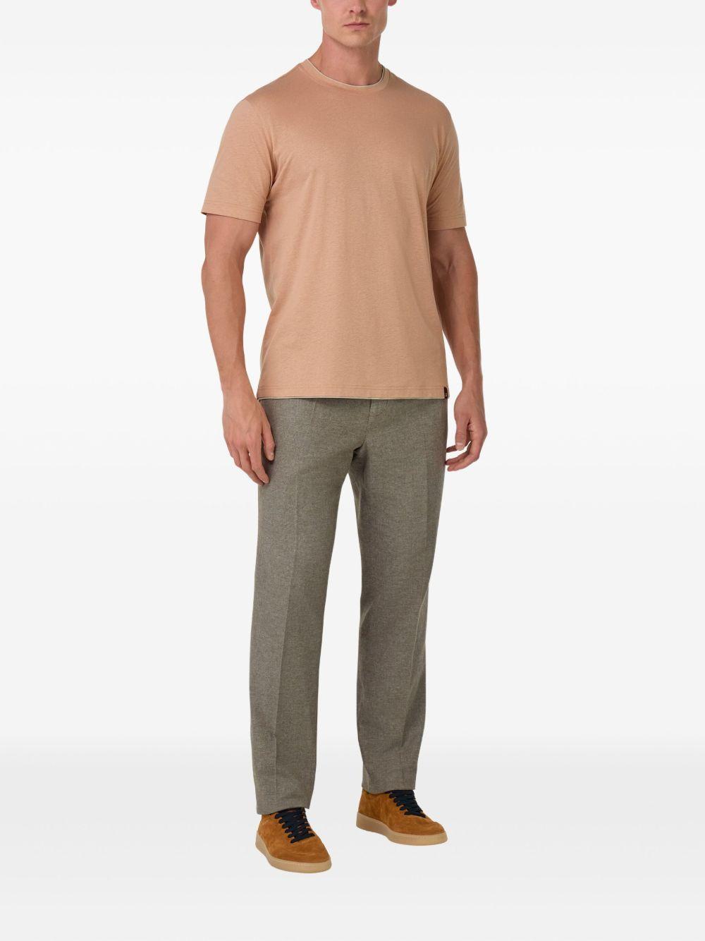 City drawstring pleated trousers Product Image