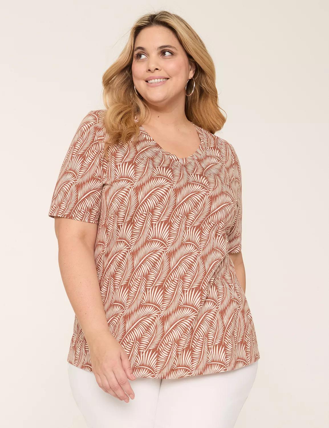 Perfect Sleeve V-Neck Tee Product Image