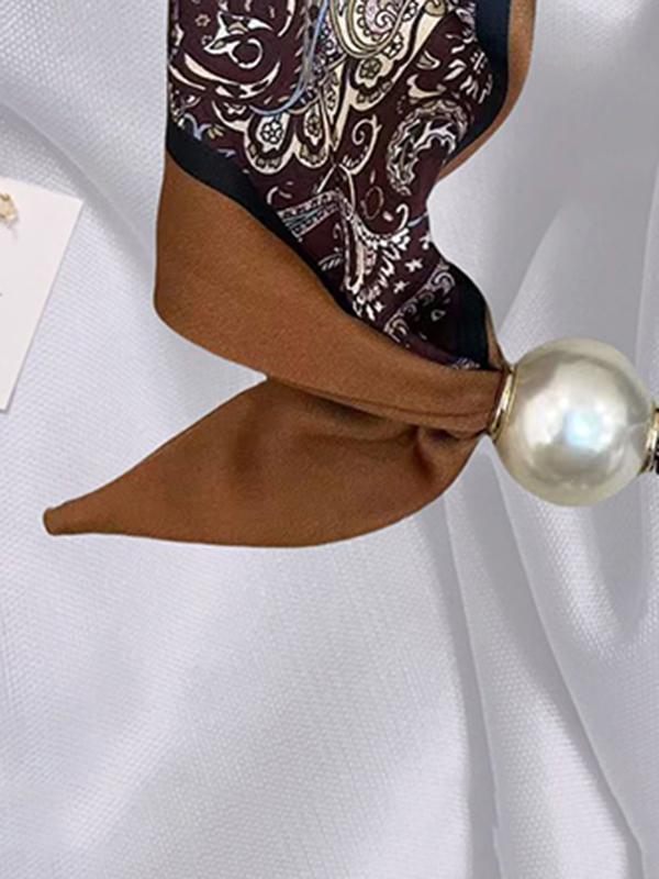 Floral Printed Split-Joint Shawl&Scarf Product Image