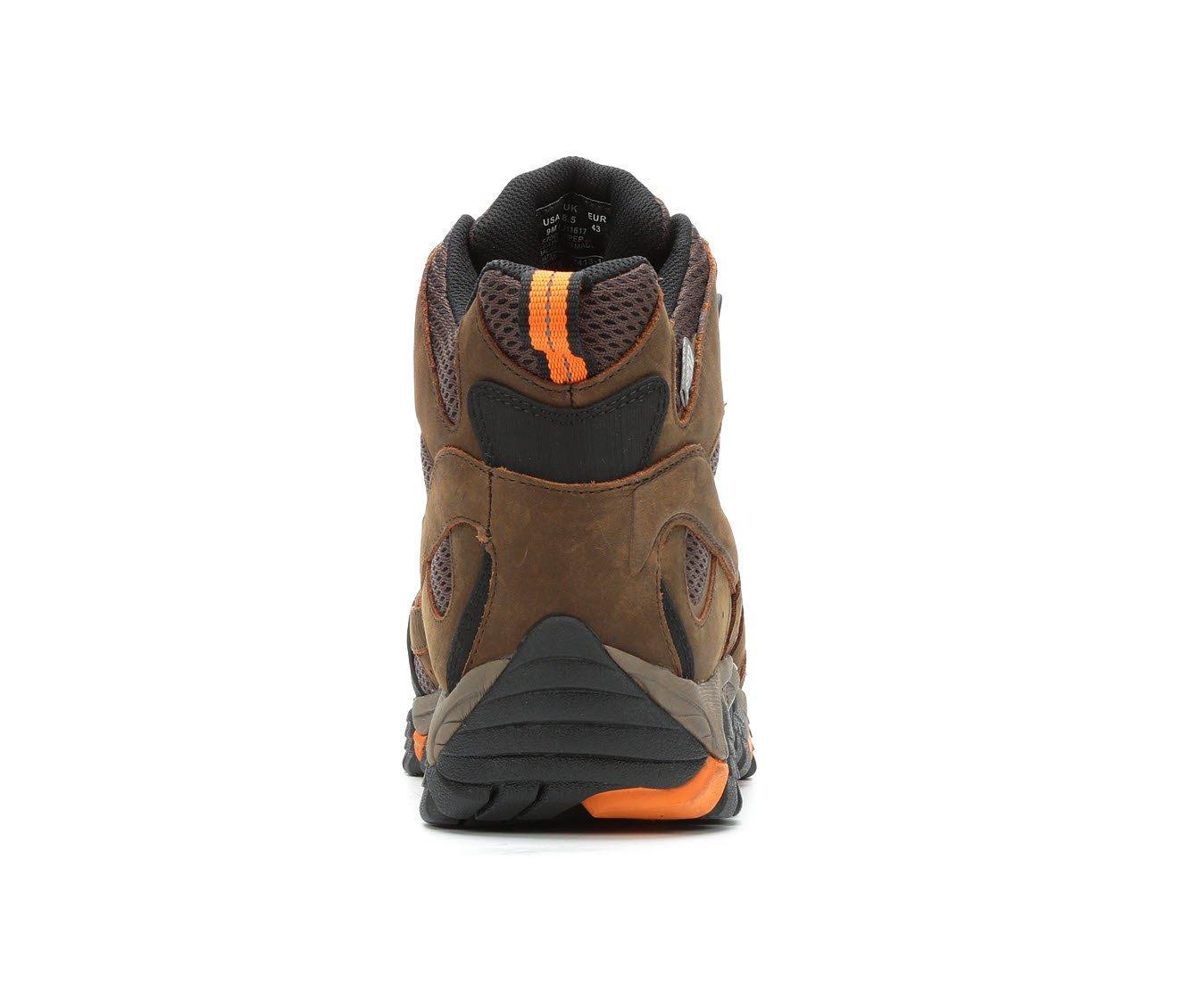 Men's Merrell Work Moab Vertex Mid Waterproof Comp Toe Work Boots Product Image