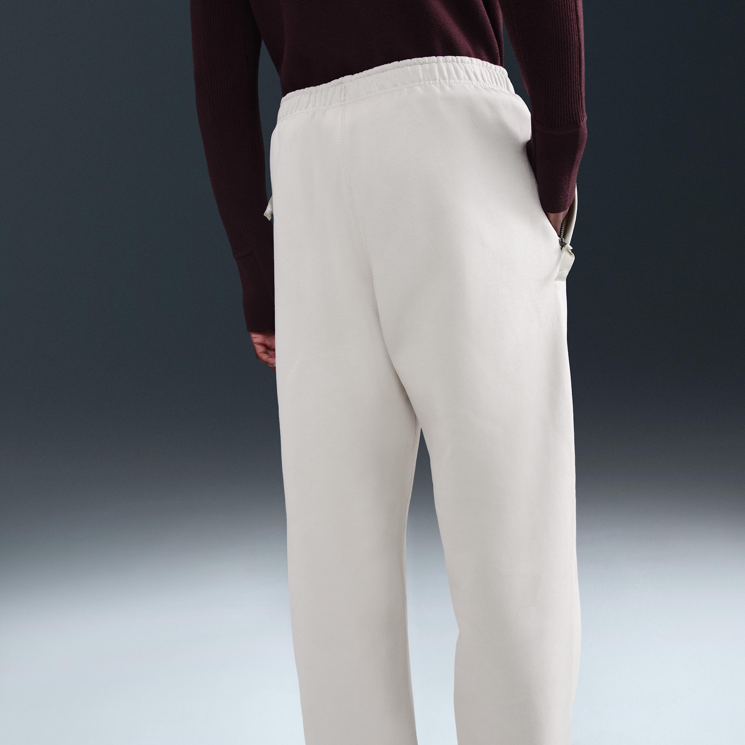 Nike Men's Solo Swoosh Open-Hem Fleece Pants Product Image