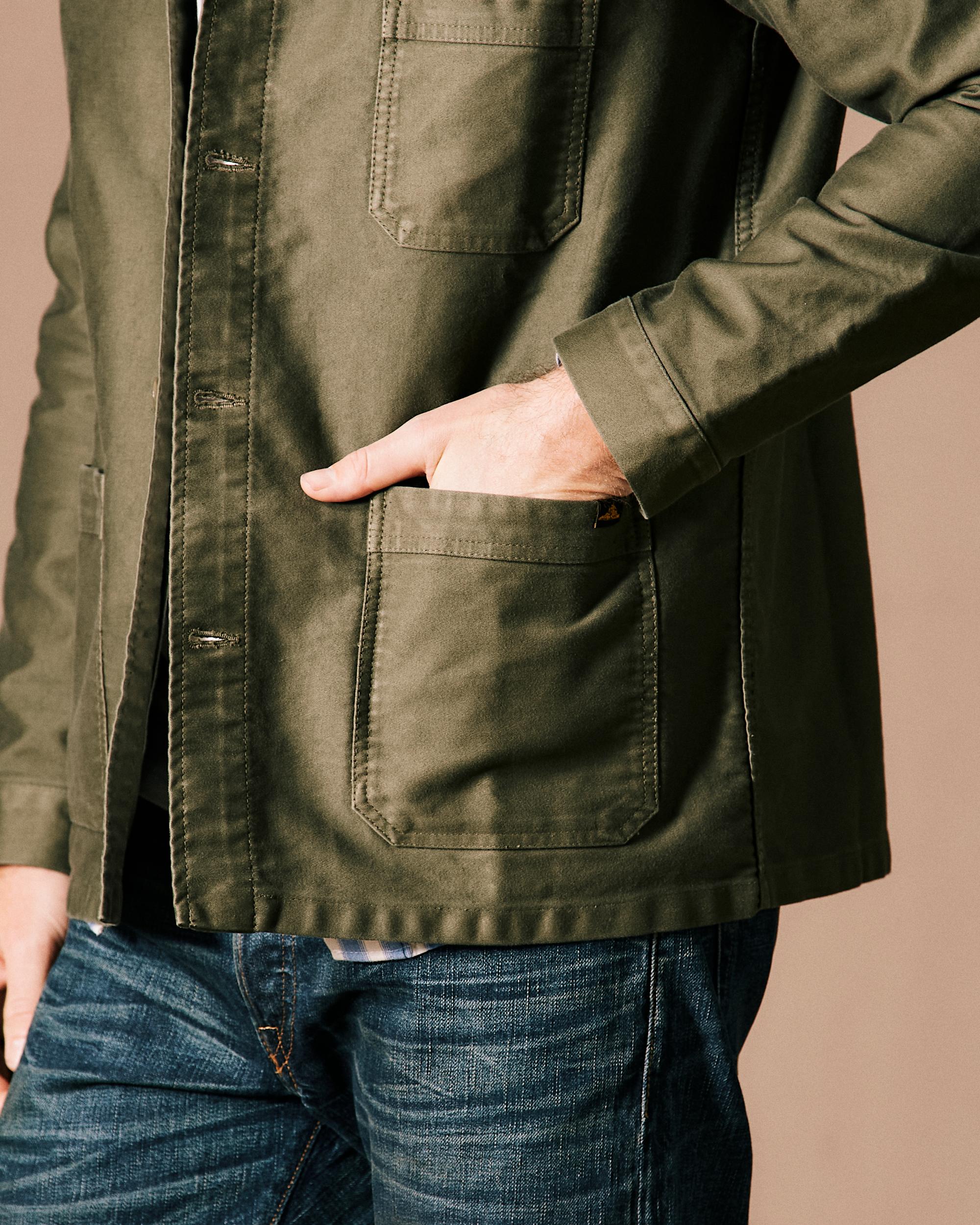 French Moleskin Work Jacket Product Image