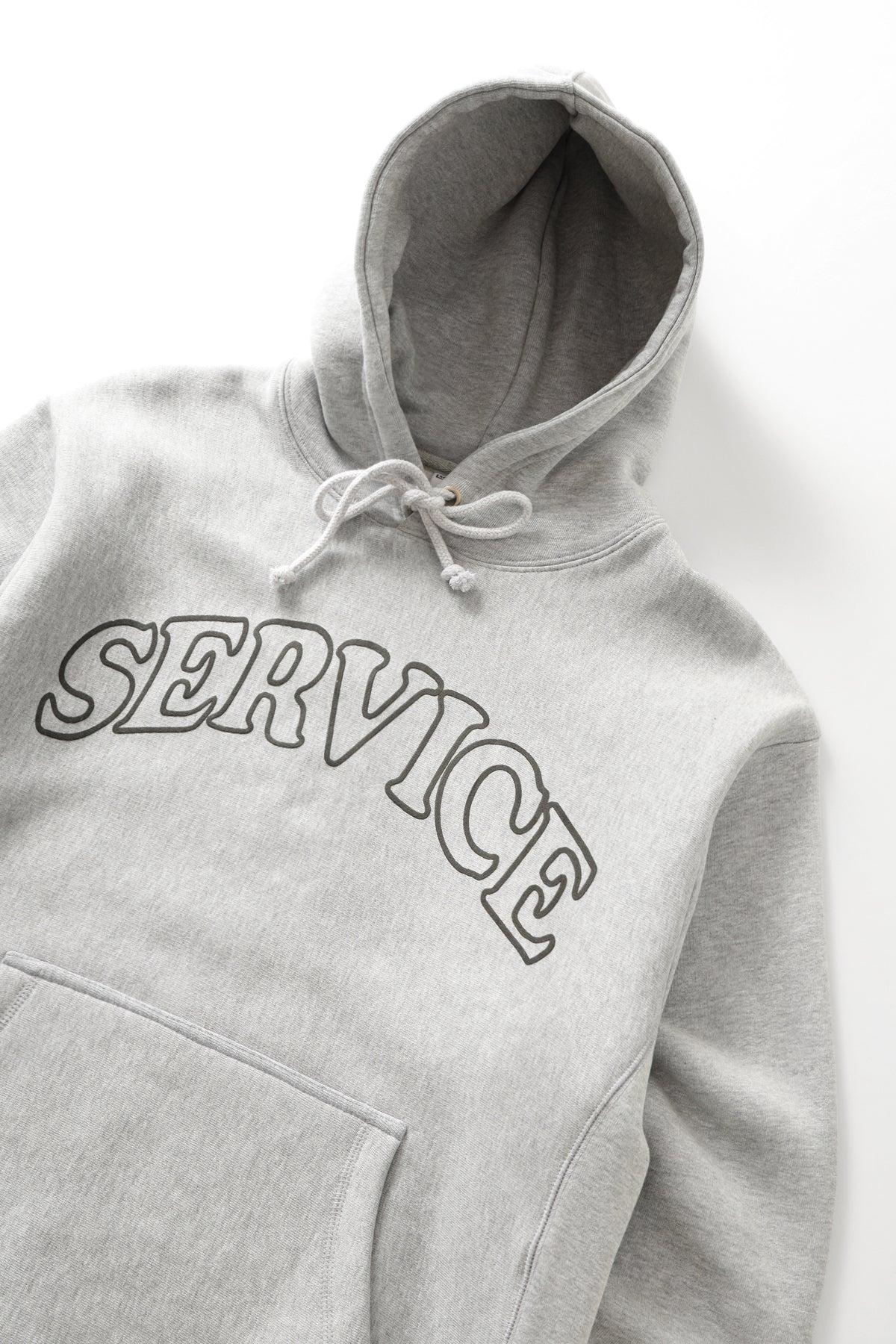 Arch Logo Hoodie - Marl Grey Product Image