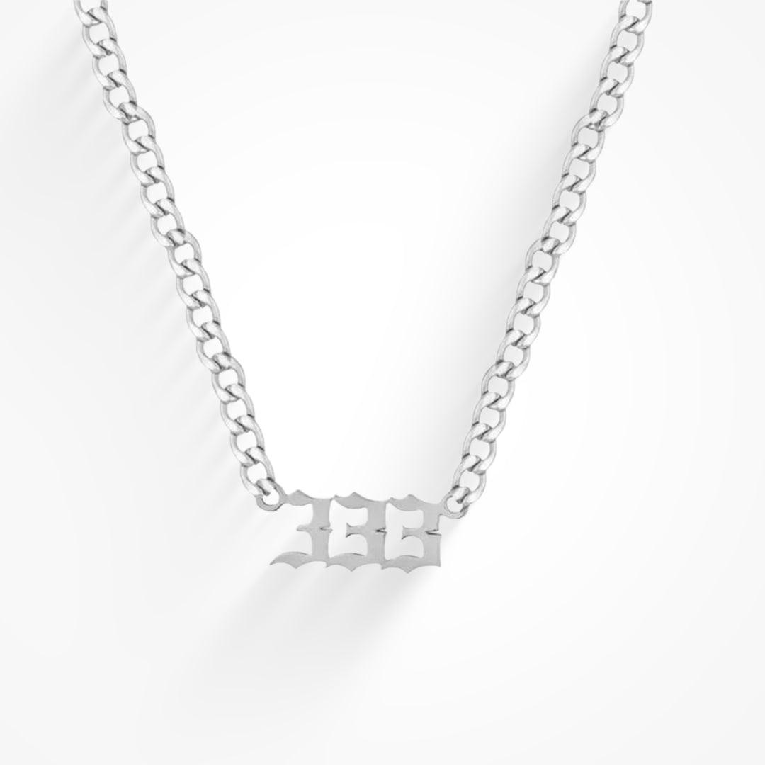 Angel Number Necklace Product Image