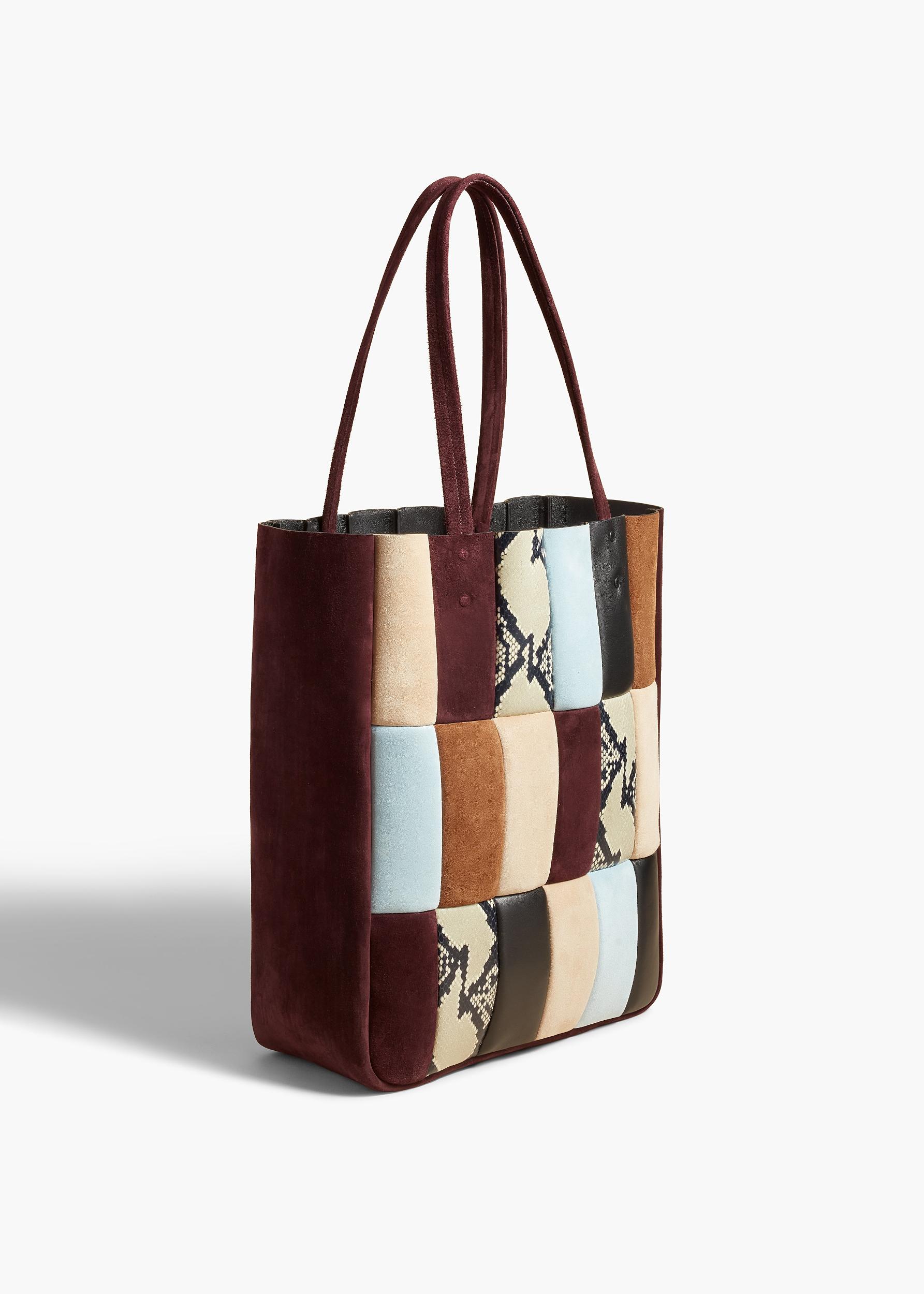 Zoe Tote in Rouge Noir Multi Leather Product Image