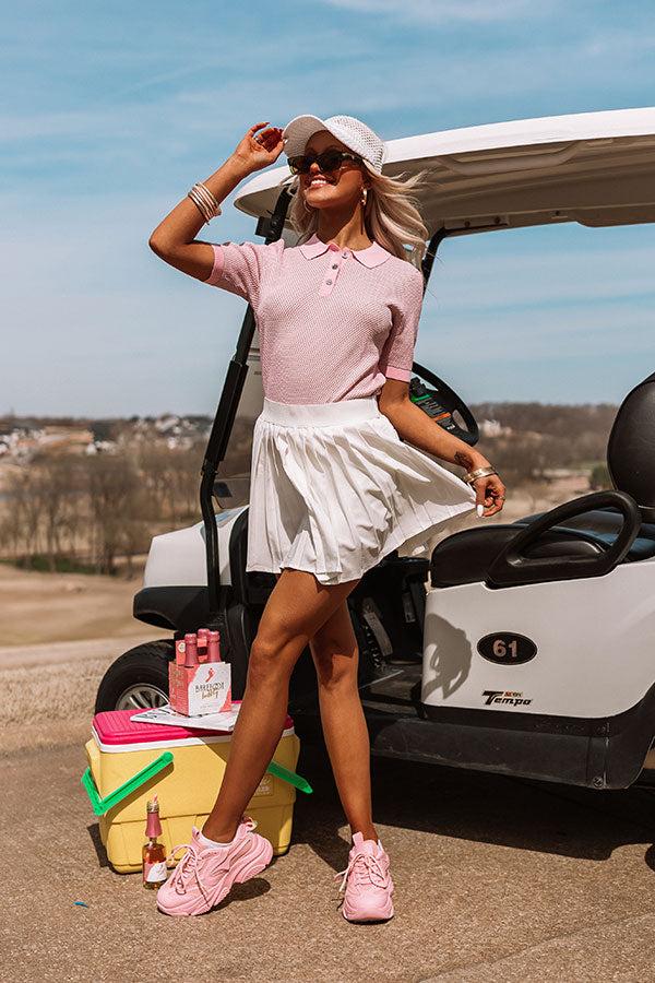 Kindred Connection Knit Top In Pink Product Image