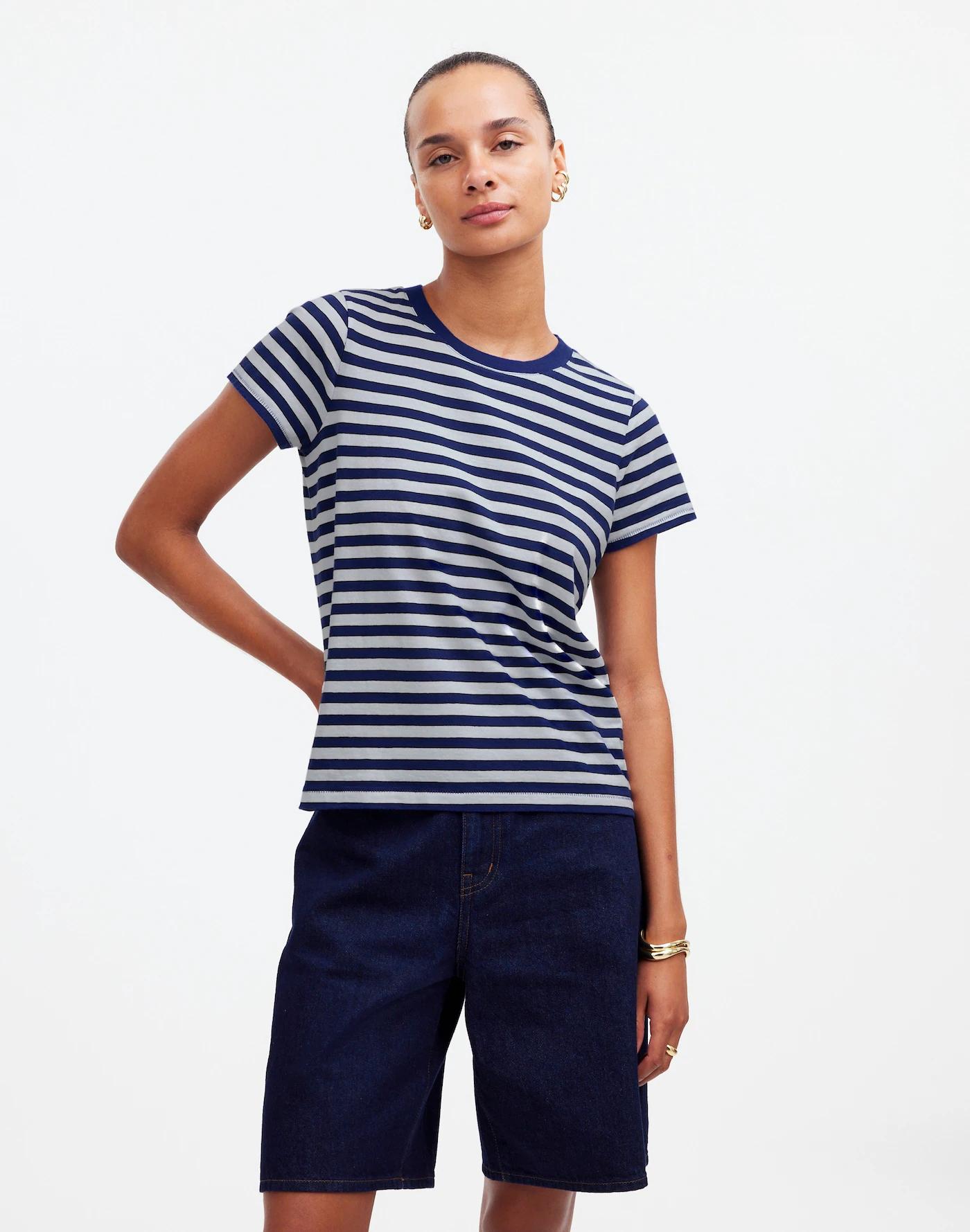 Northside Vintage Tee in Stripe Product Image