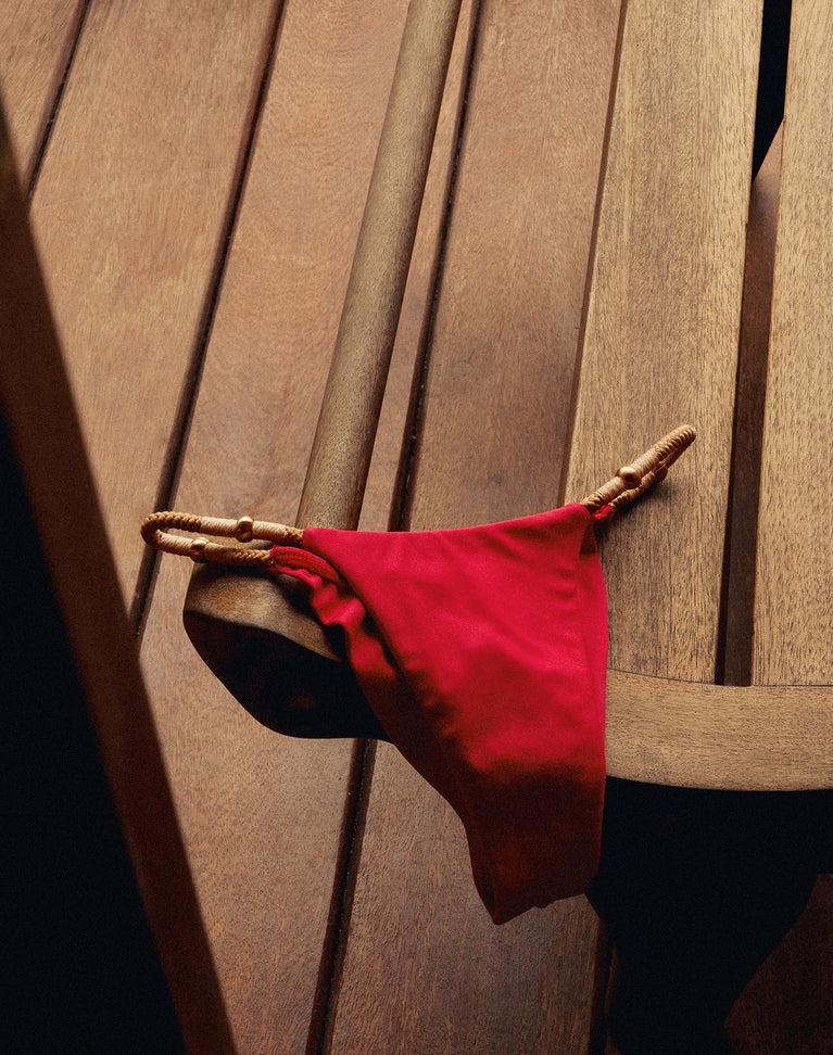 Layla T Back Top - Red Poppy Product Image