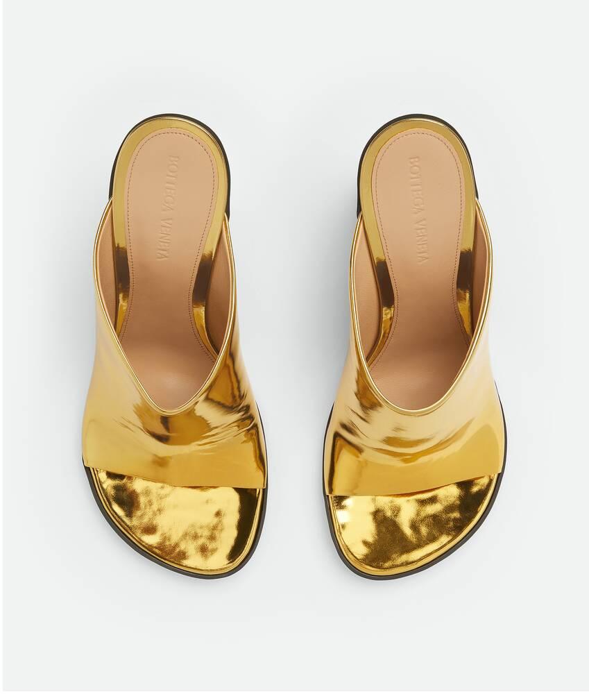 Women's Atomic Mule in Gold Product Image