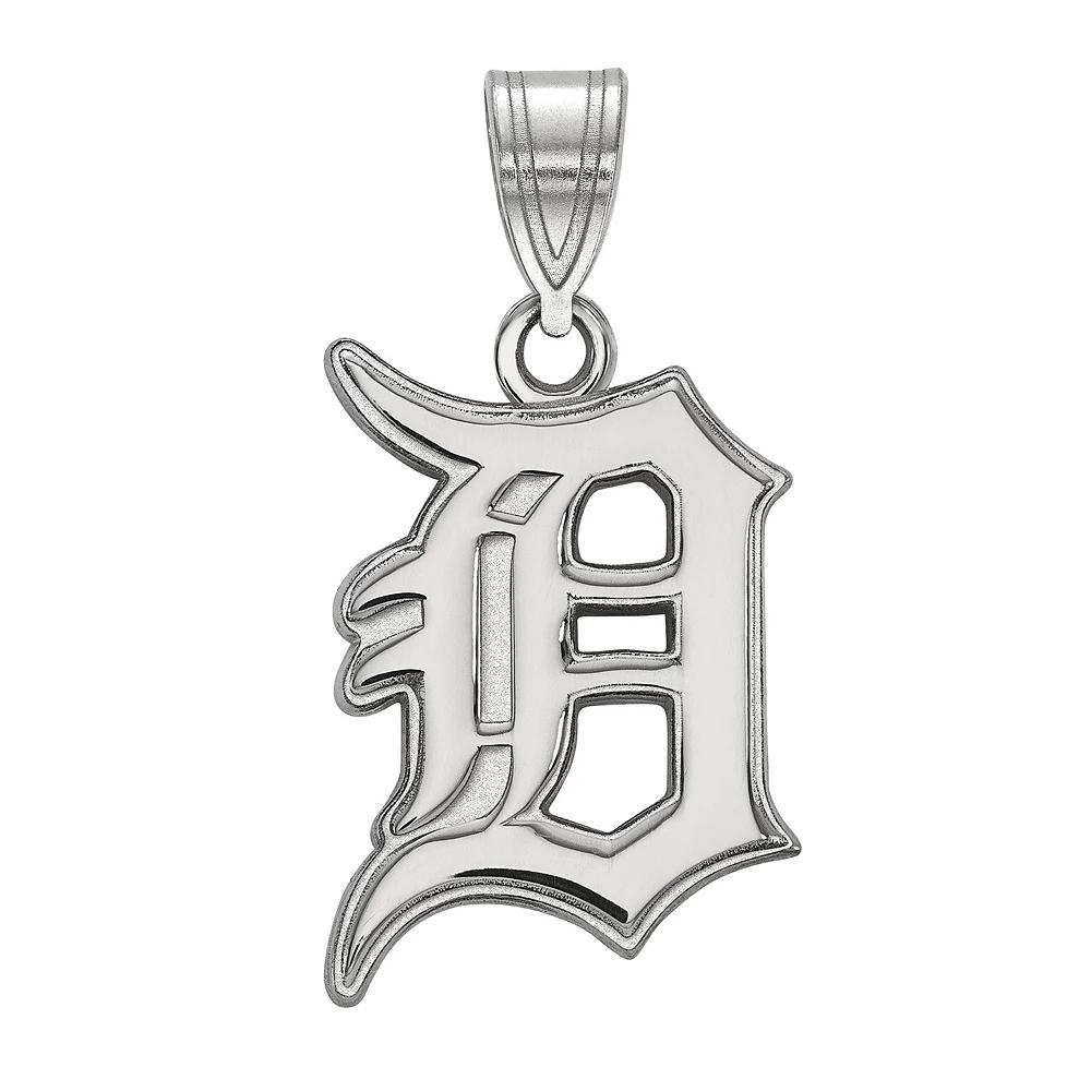 LogoArt Sterling Silver Detroit Tigers Large Pendant, Women's, Size: 25MM, Gold Tone Product Image