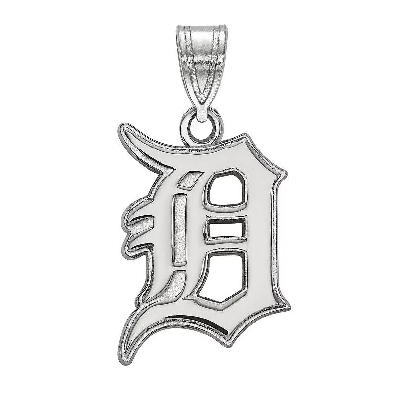 LogoArt Sterling Silver Detroit Tigers Large Pendant, Women's, Size: 25MM, Gold Tone Product Image