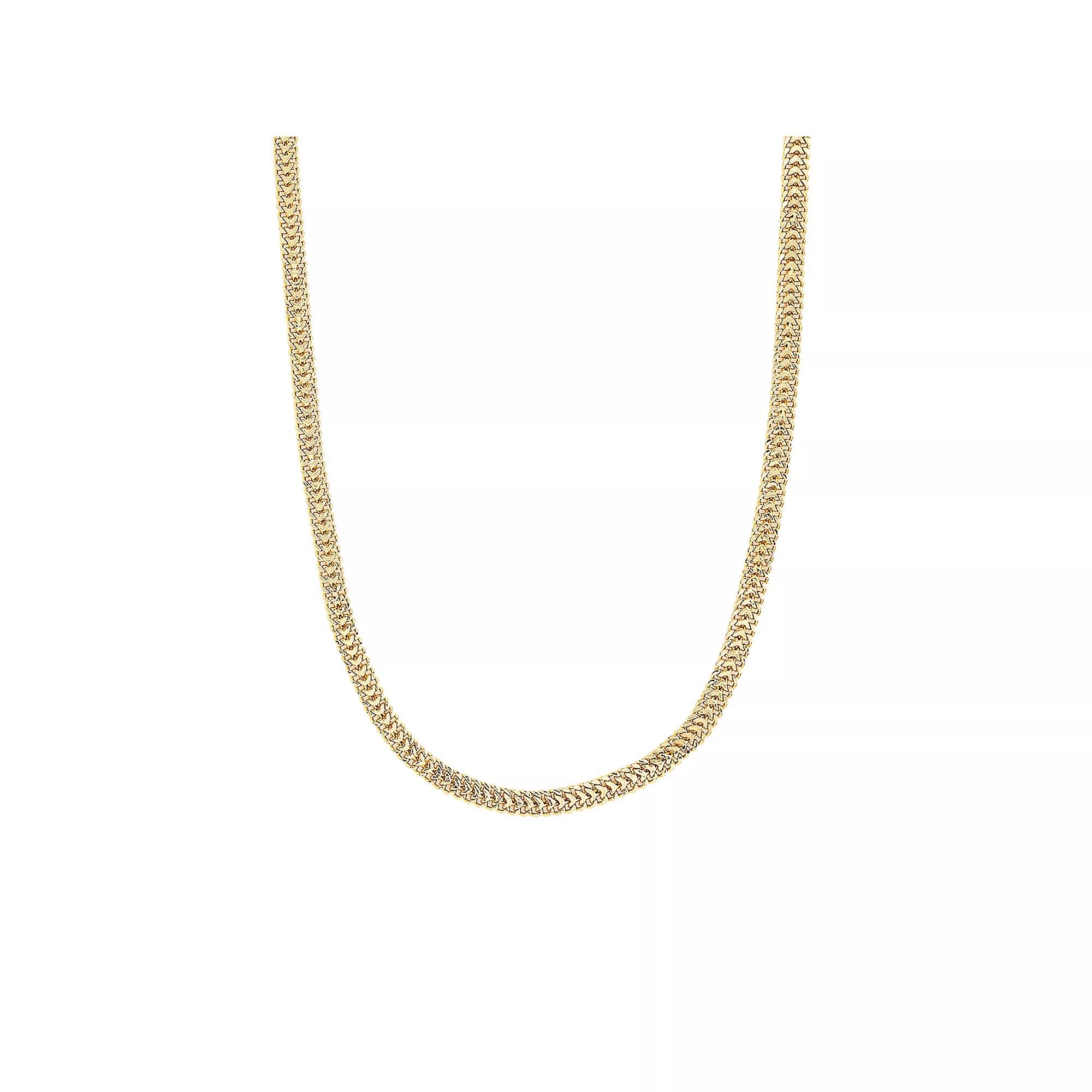 MC Collective Flat Link Chain Necklace, Women's, Gold Tone Product Image