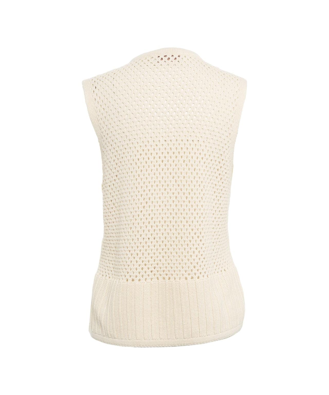 Crochet knit tank top Product Image