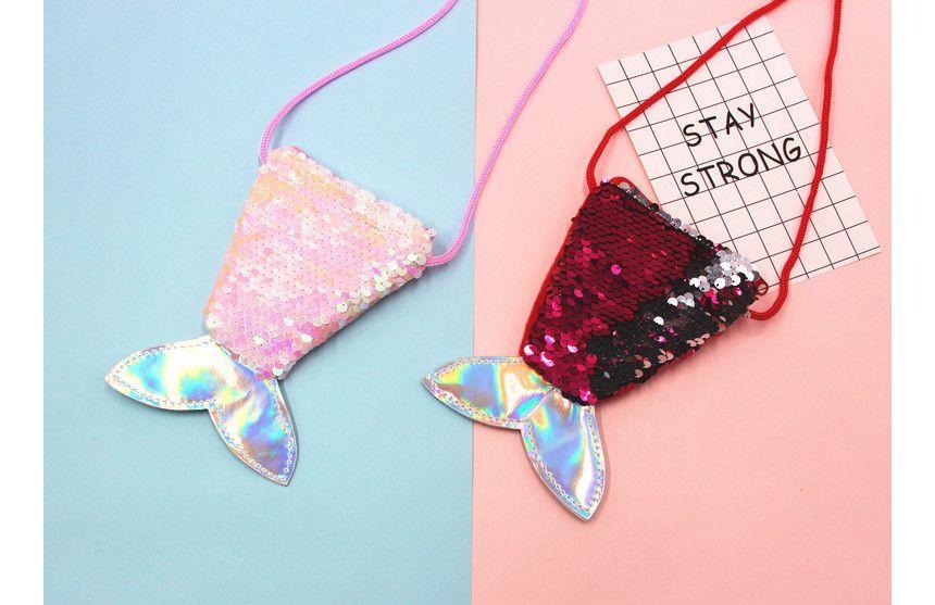 Mermaid Tail Sequined Coin Purse Product Image