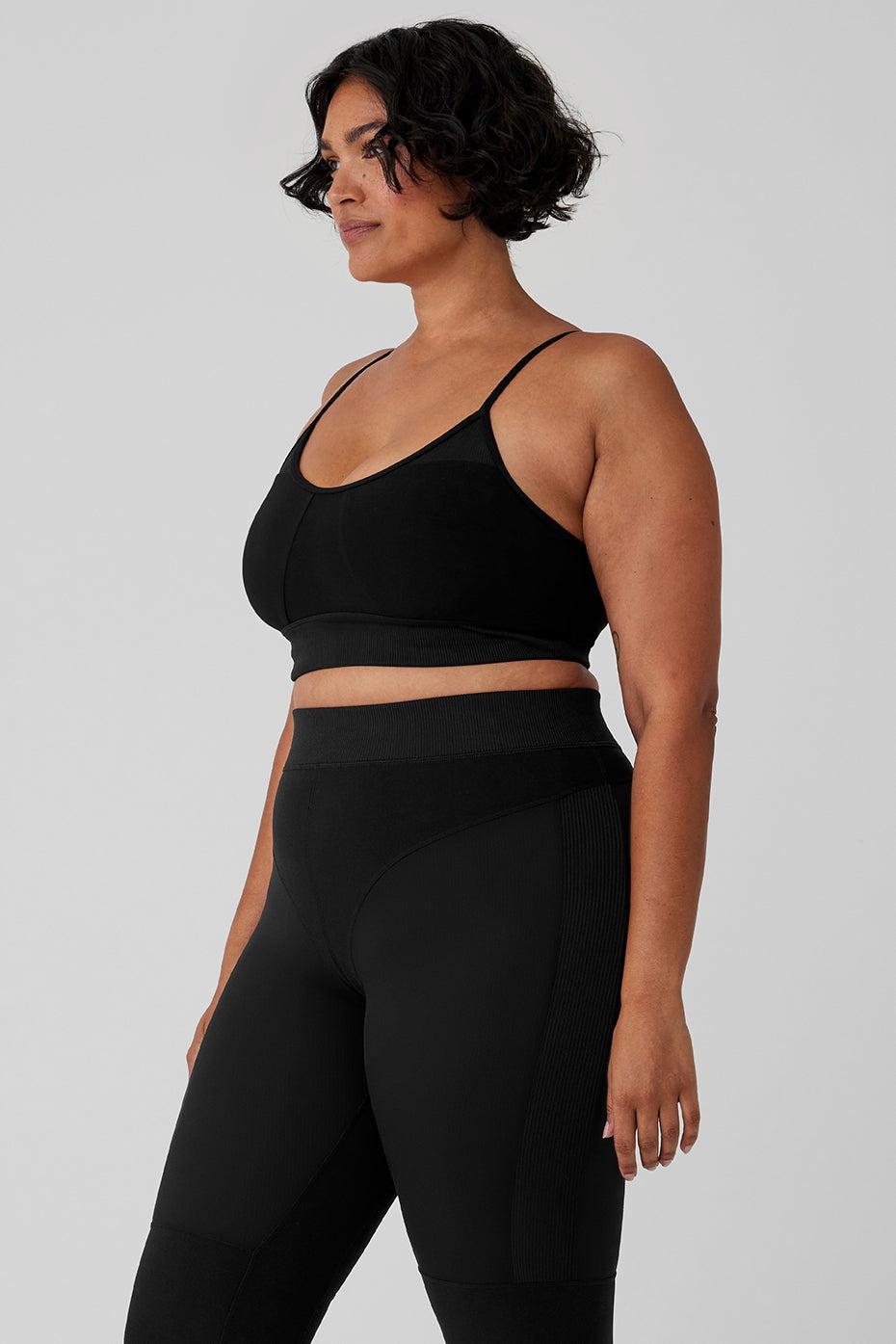 Alosoft Head Start Bra - Black Product Image