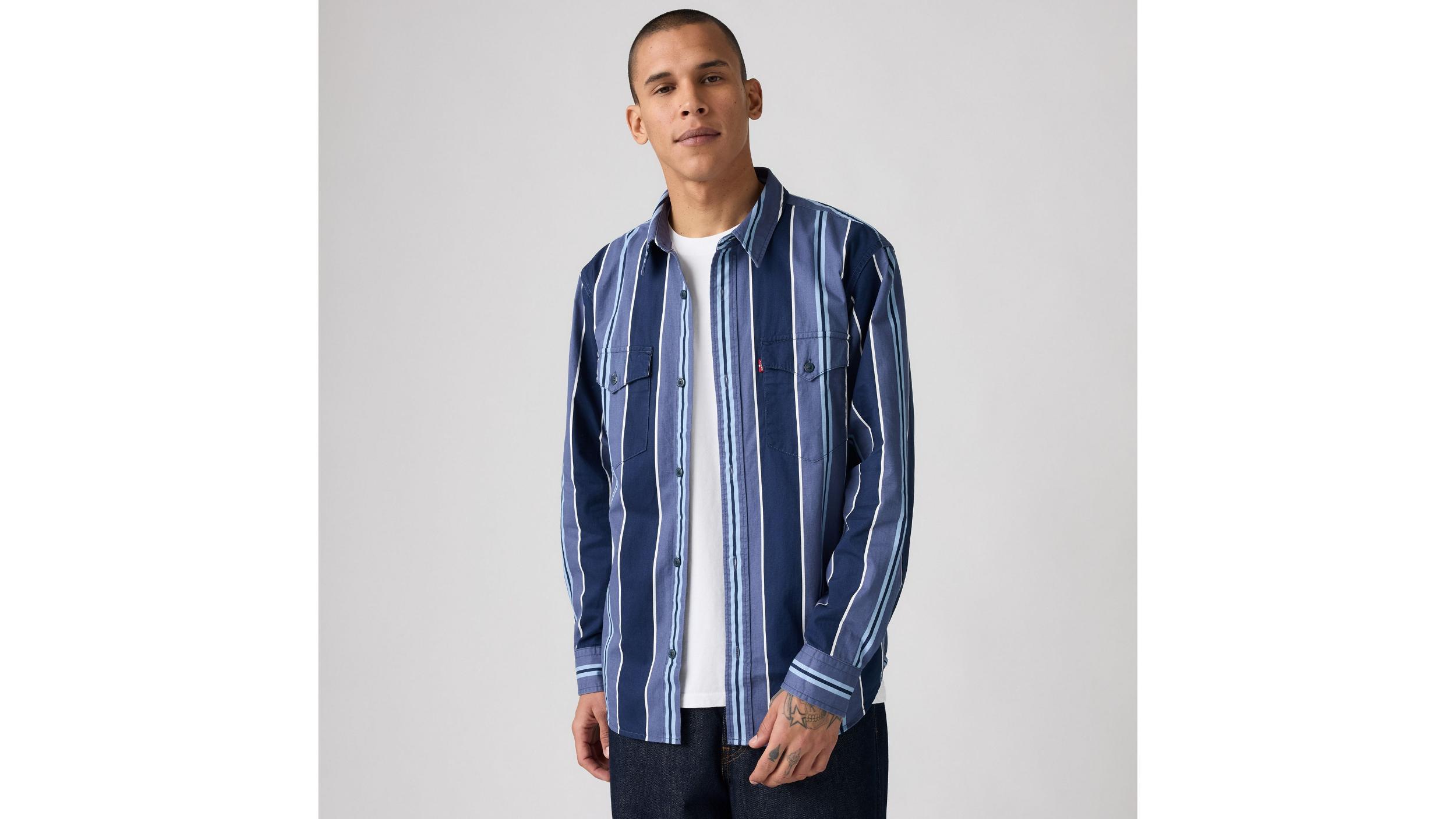 Relaxed Fit Western Shirt Product Image