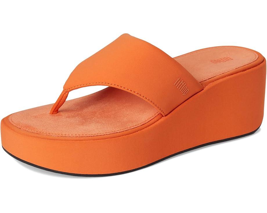 F-Mode Go Adjustable Flatform Toe-Post Sandals Product Image