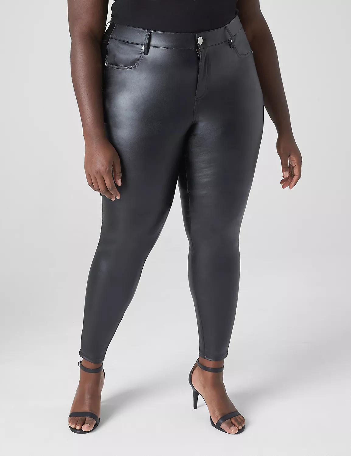 Lightweight Faux-Leather Legging Product Image