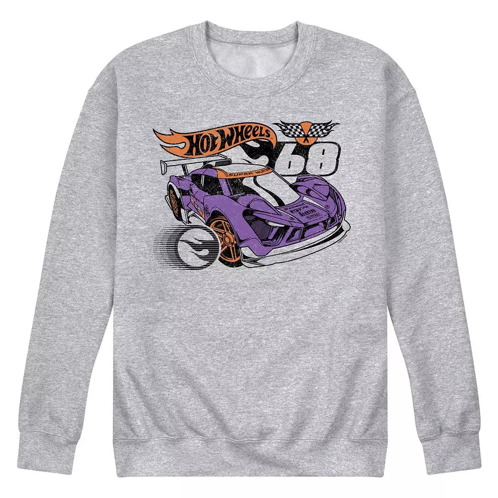 Men's Hot Wheels Super Blitzen Logo Fleece Sweatshirt,  Product Image