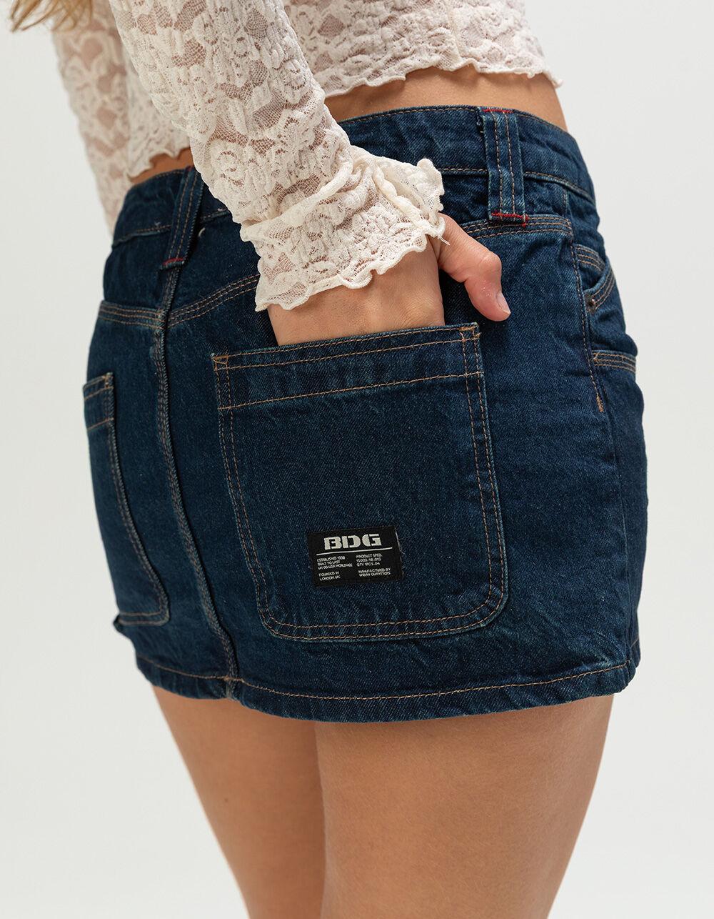 BDG Urban Outfitters Carpenter Womens Denim Mini Skirt - RINSE Product Image