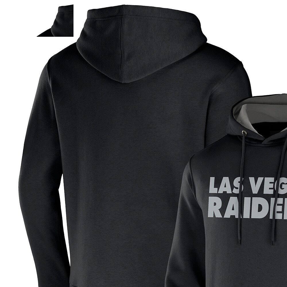Men's NFL x Darius Rucker Collection by Fanatics Black Las Vegas Raiders Pullover Hoodie,  Product Image
