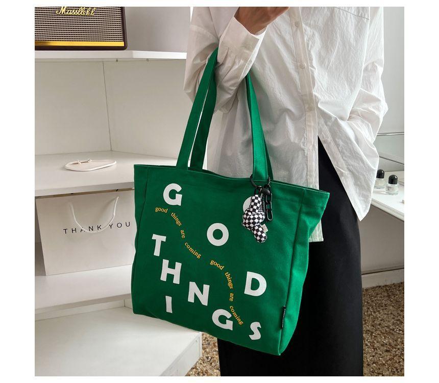 Lettering Tote Bag Product Image