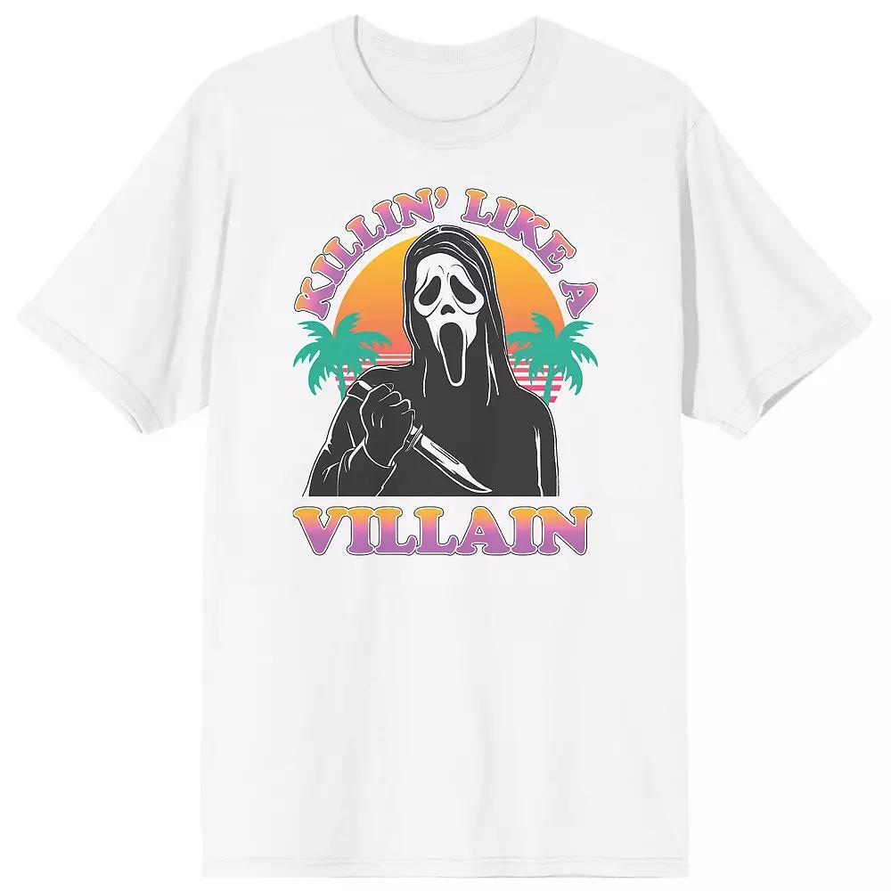Men's Ghostface Chillin Like A Villain Tee,  Product Image