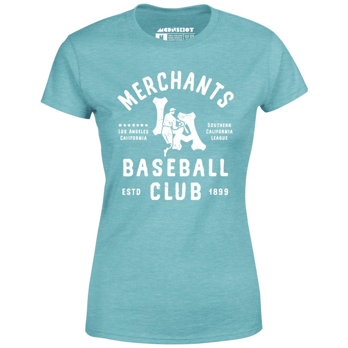 Los Angeles Merchants - California - Vintage Defunct Baseball Teams - Women's T-Shirt Female Product Image