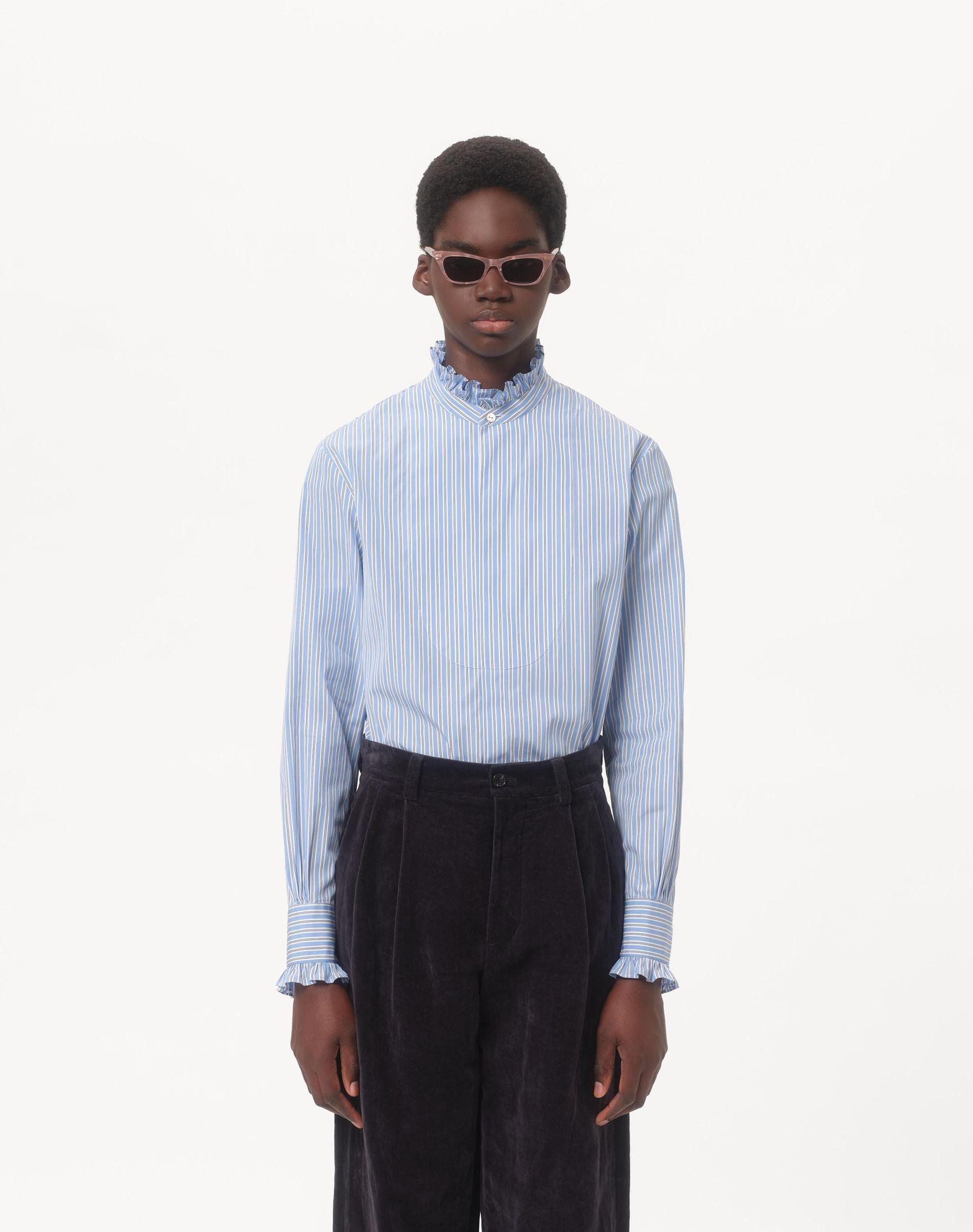 Wool And Cotton Sweater With Le Chat De La Maison Patch Product Image