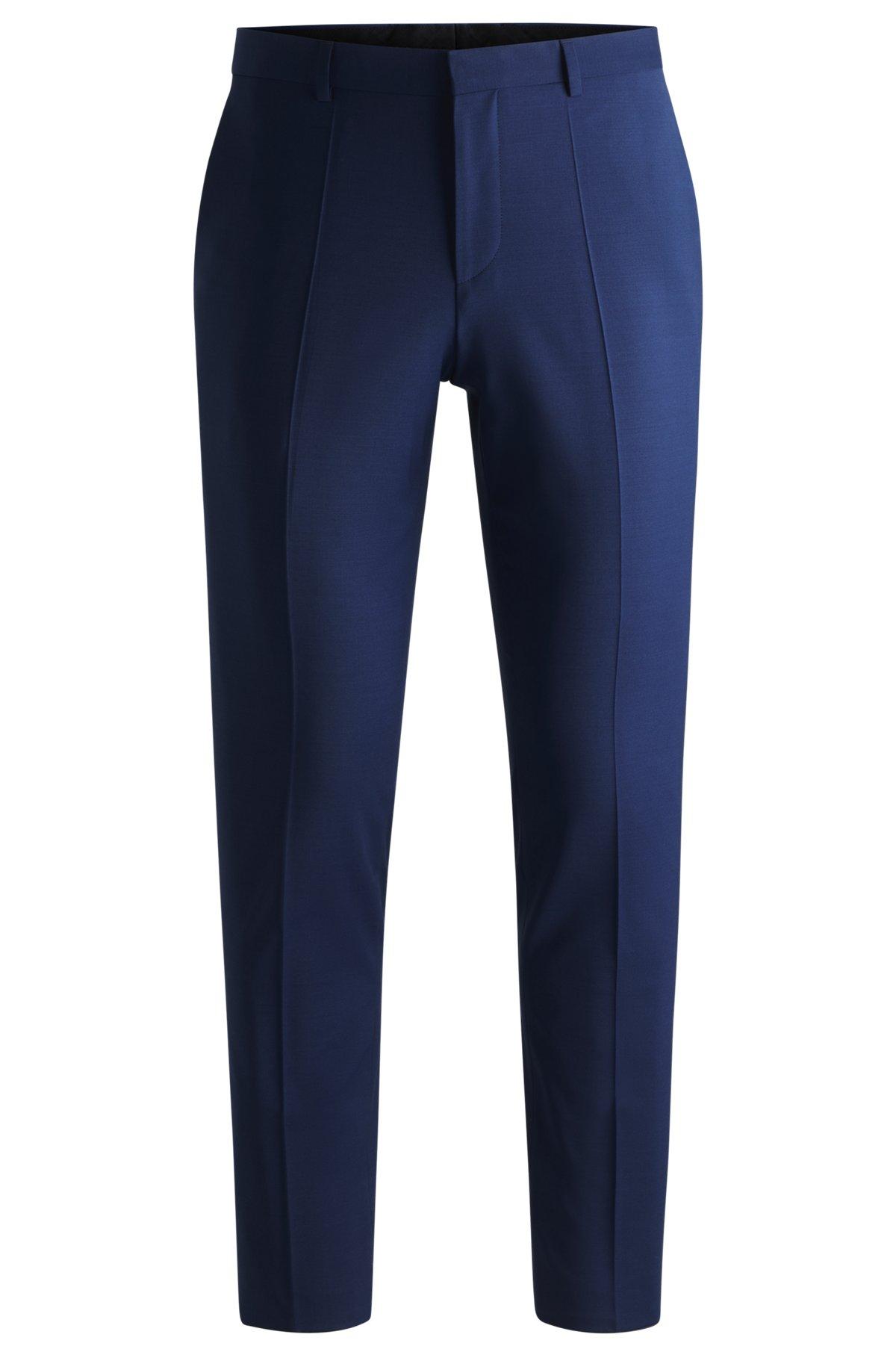 Slim-fit trousers in performance-stretch wool Product Image