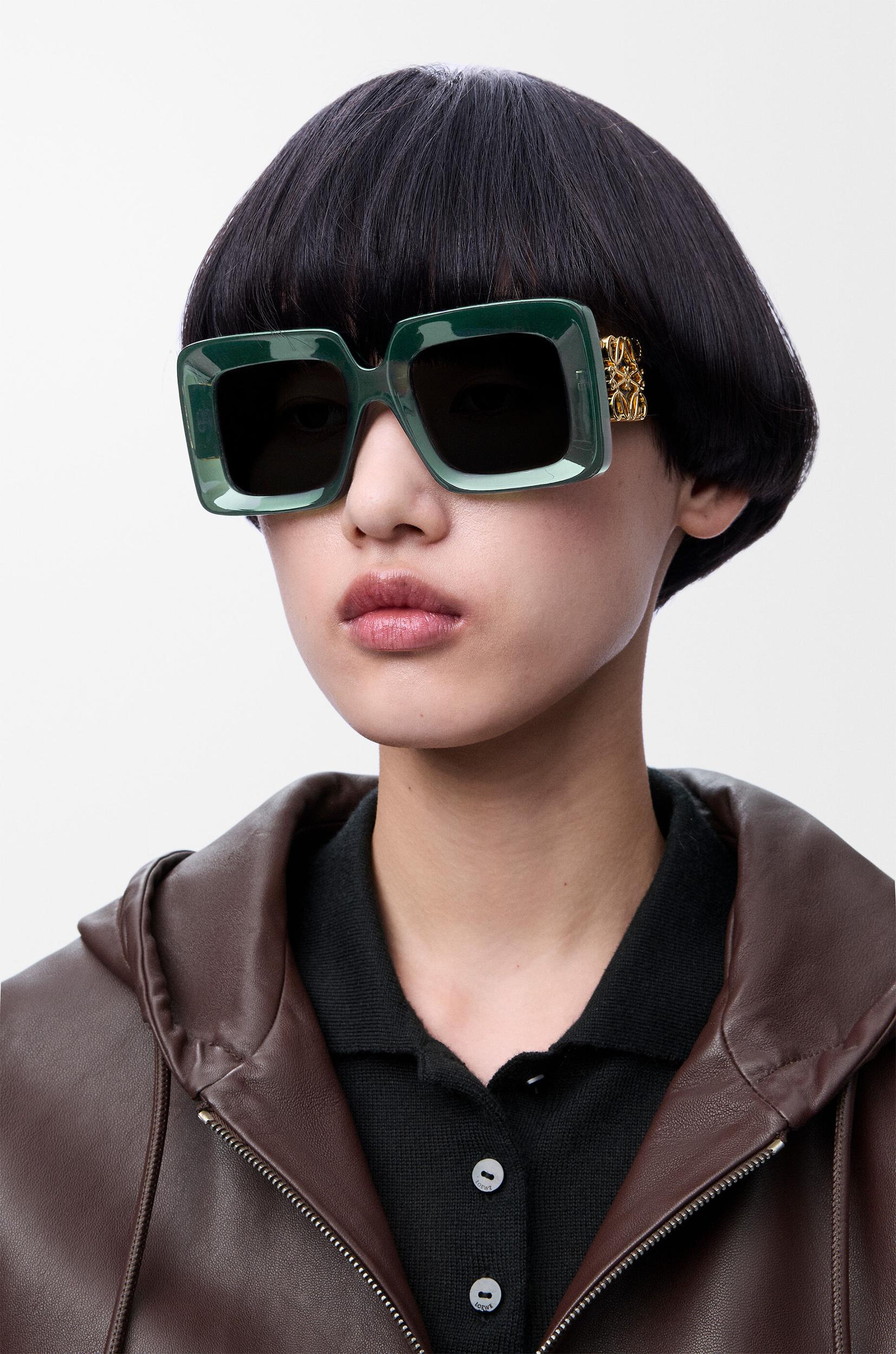 Beveled Square Maxi Anagram sunglasses Product Image