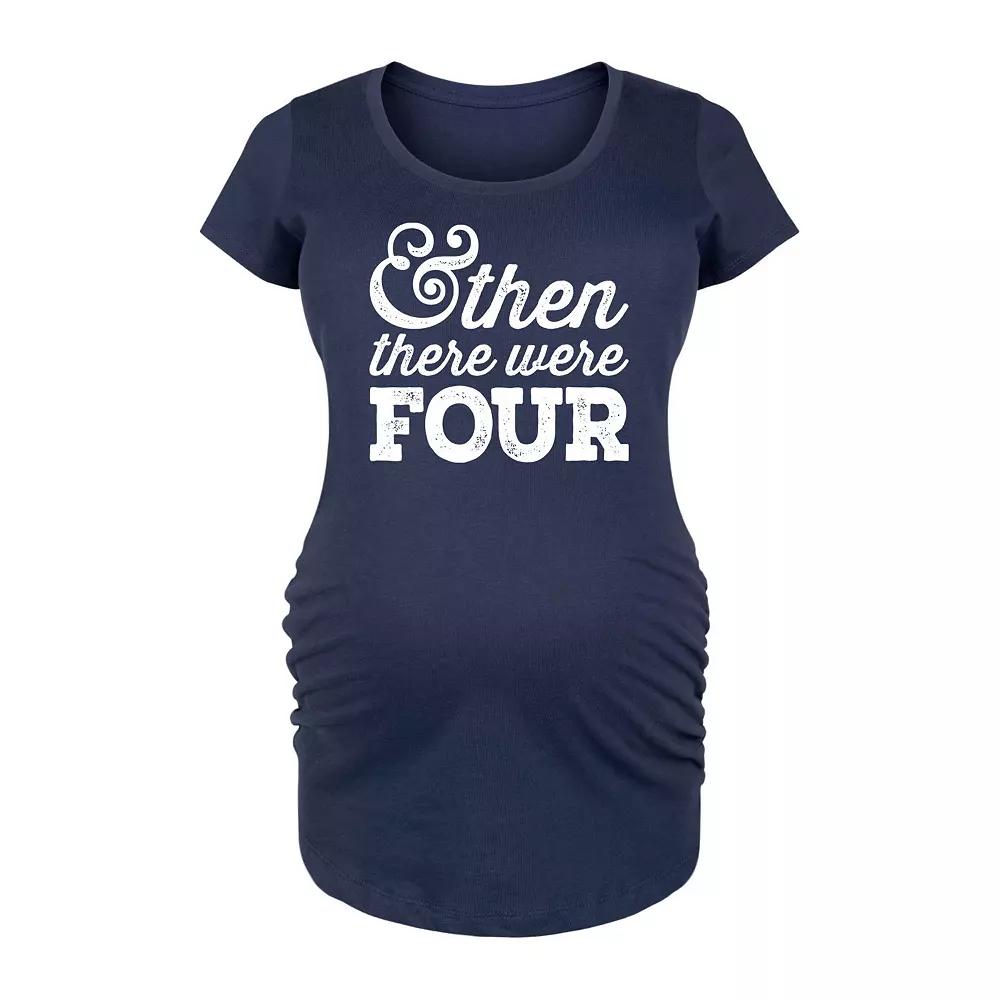 Maternity And Then There Were Four Graphic Tee, Women's,  Product Image