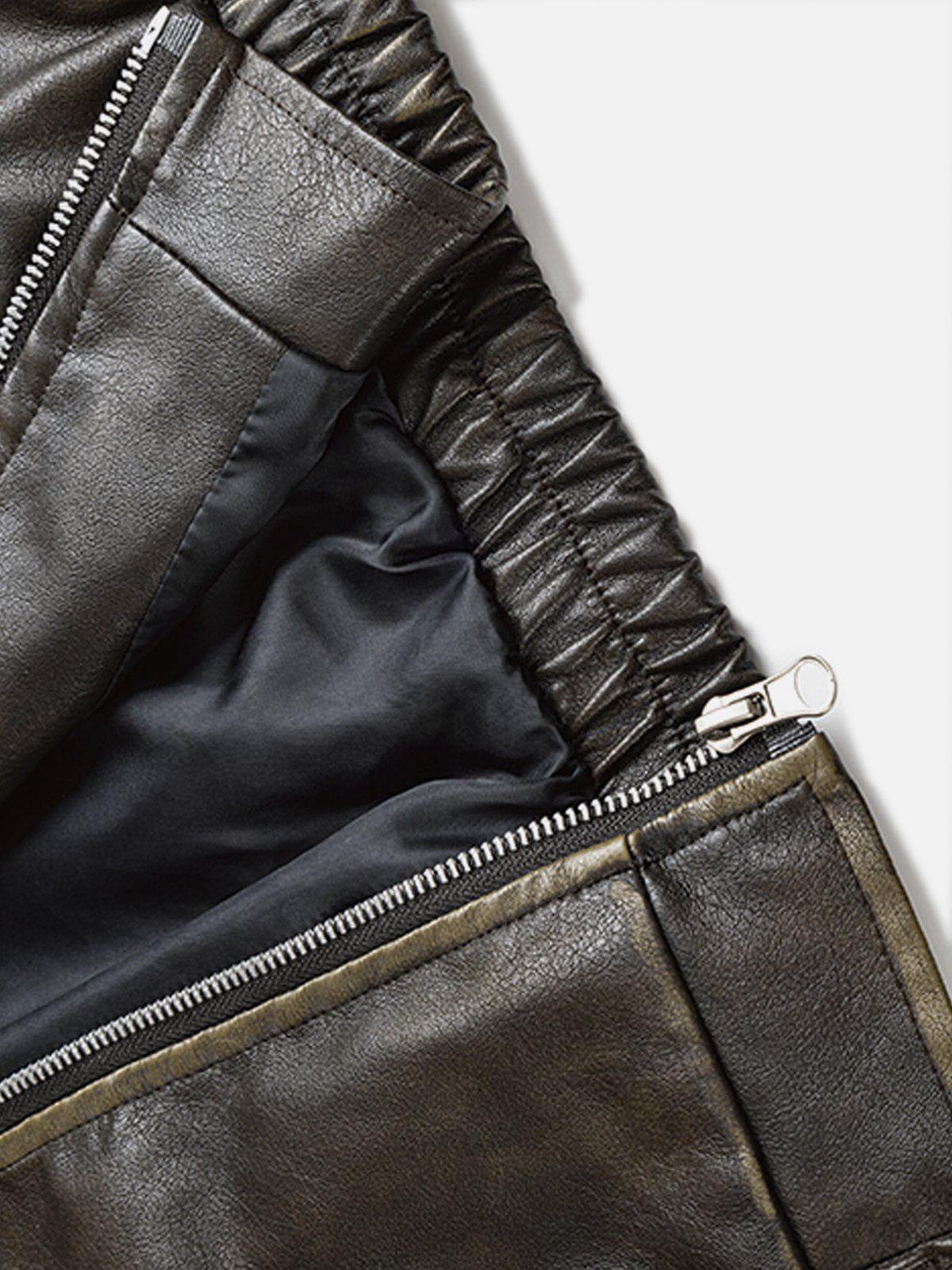 Aelfric Eden Vintage Leather Jacket Product Image