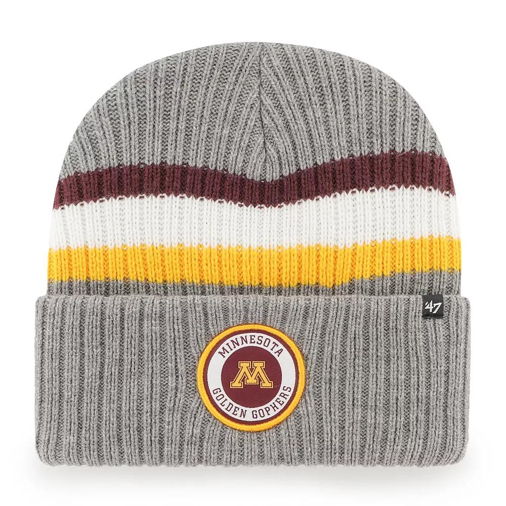 Men's '47 Charcoal Minnesota Golden Gophers Highline Cuffed Knit Product Image