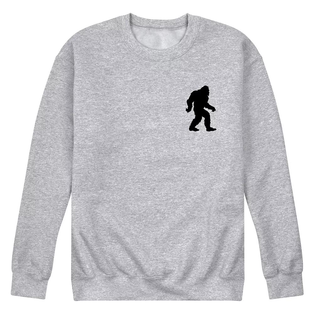Men's Sasquatch Silhouette Graphic Fleece,  Product Image