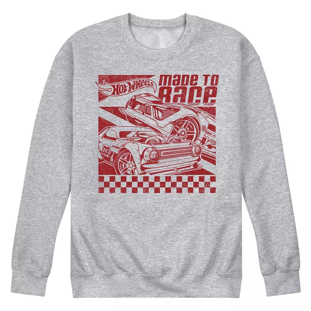 Men's Hot Wheels Made To Race Fleece Sweatshirt,  Product Image
