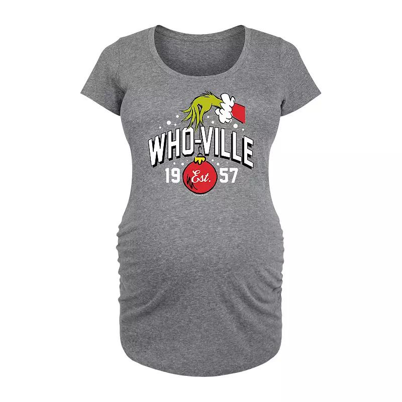 Maternity Peanuts Snoopy Dancing Hearts Graphic Tee, Women's,  Product Image