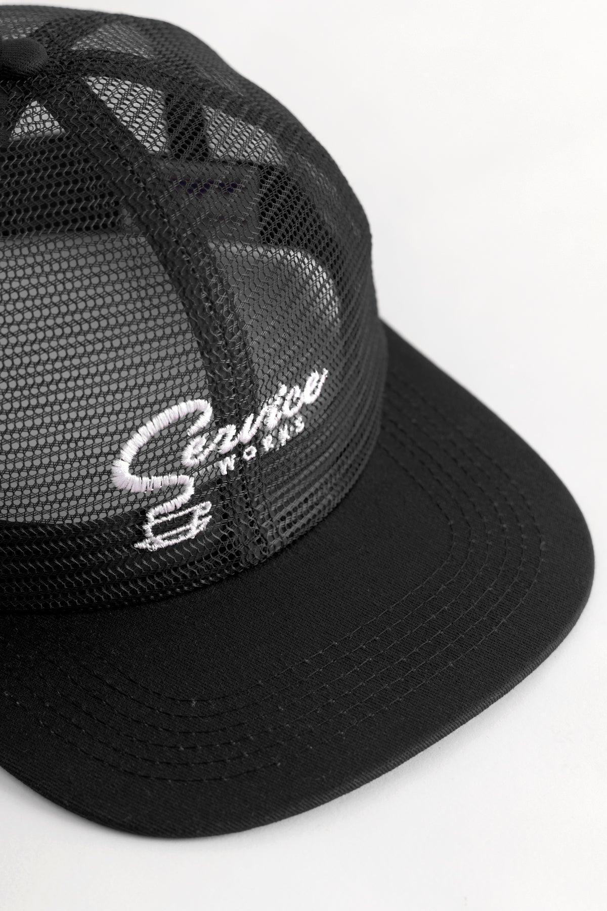 Service Works - Mesh Espresso Cap - Black Product Image